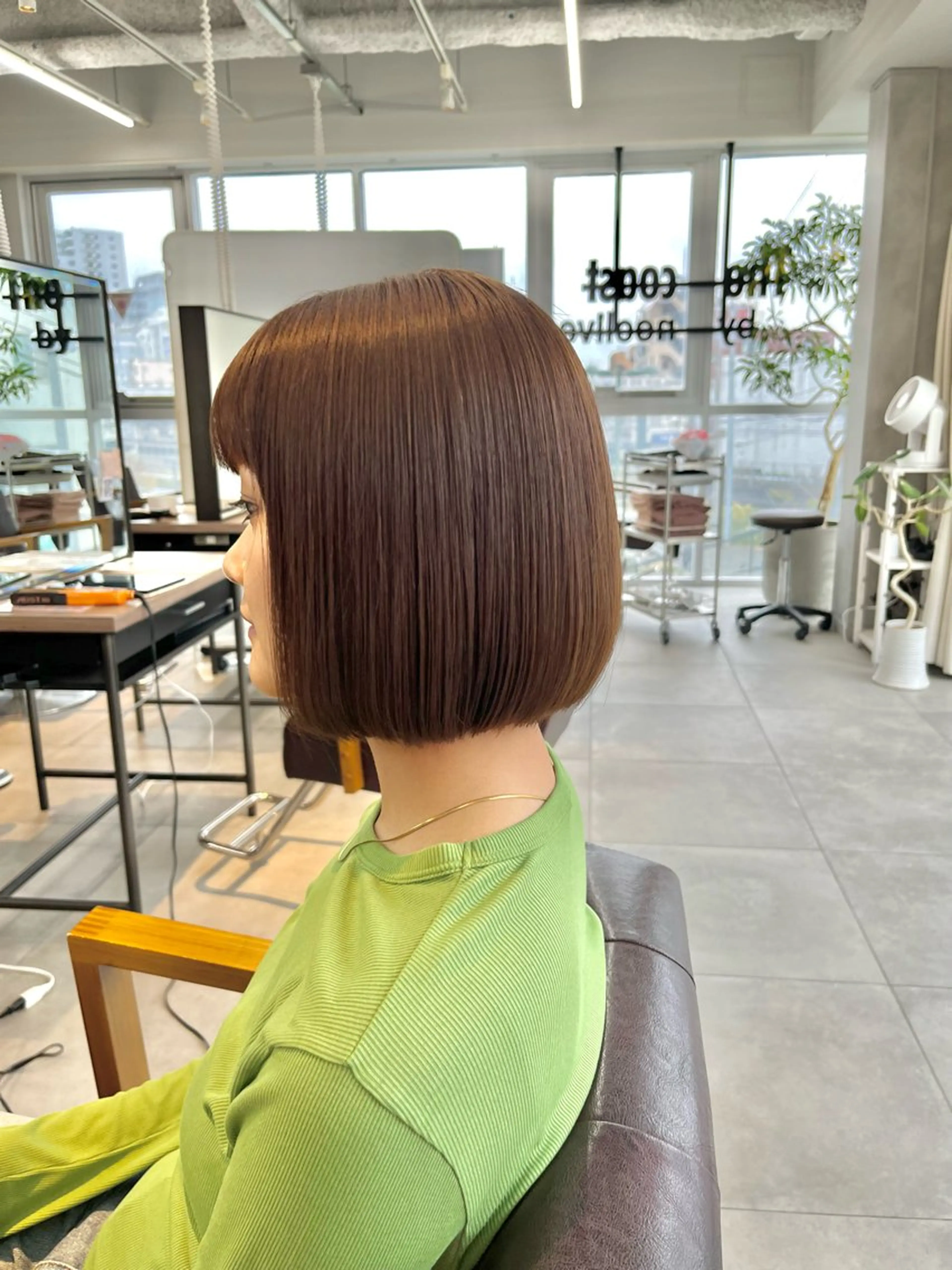 【新感覚の艶】髪質改善カラー＋カット＋ラメラメトリートメント𓇼の写真