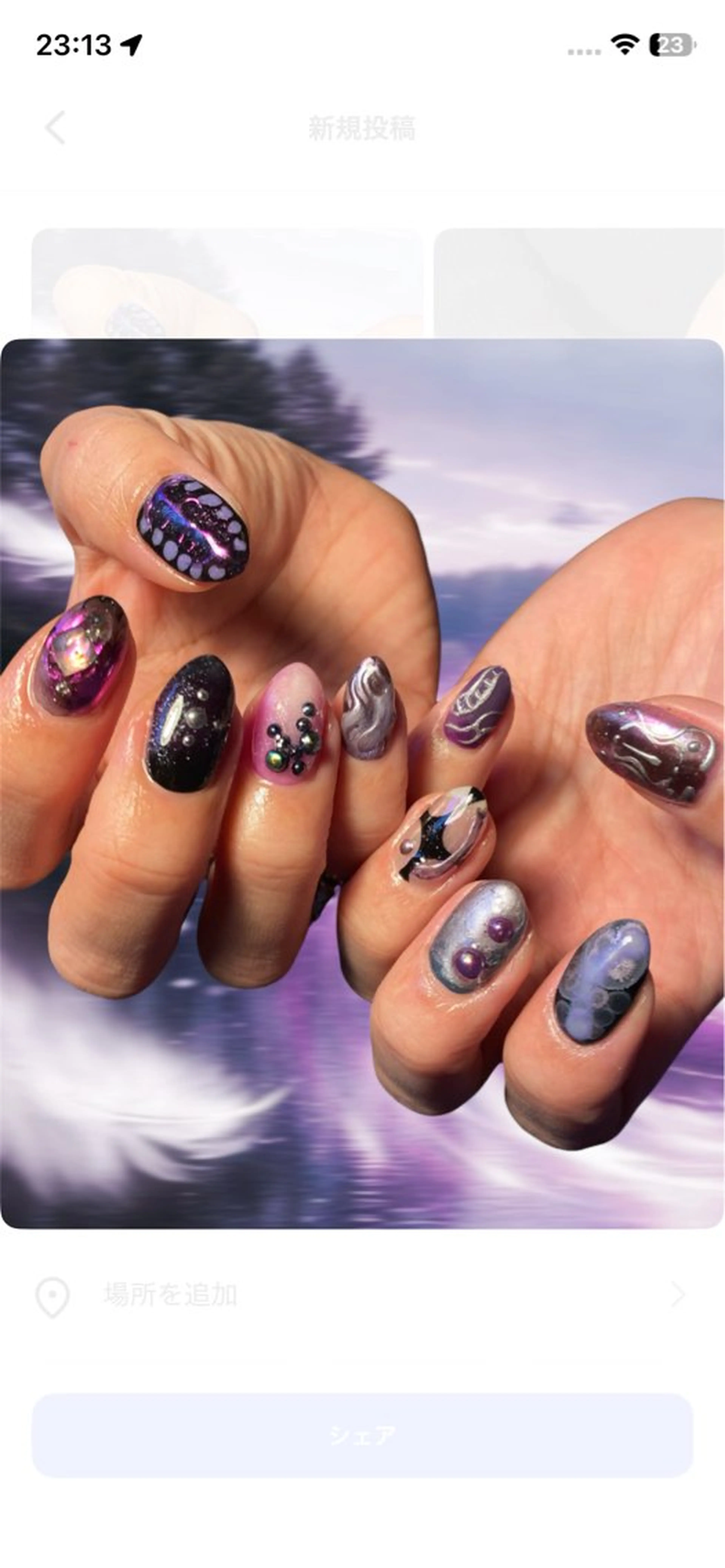 ネイル ハンドネイル NICO nail　三軒茶屋店　ネイル＆アイラッシュ所属・oichan 𖦹°‧のネイルデザイン