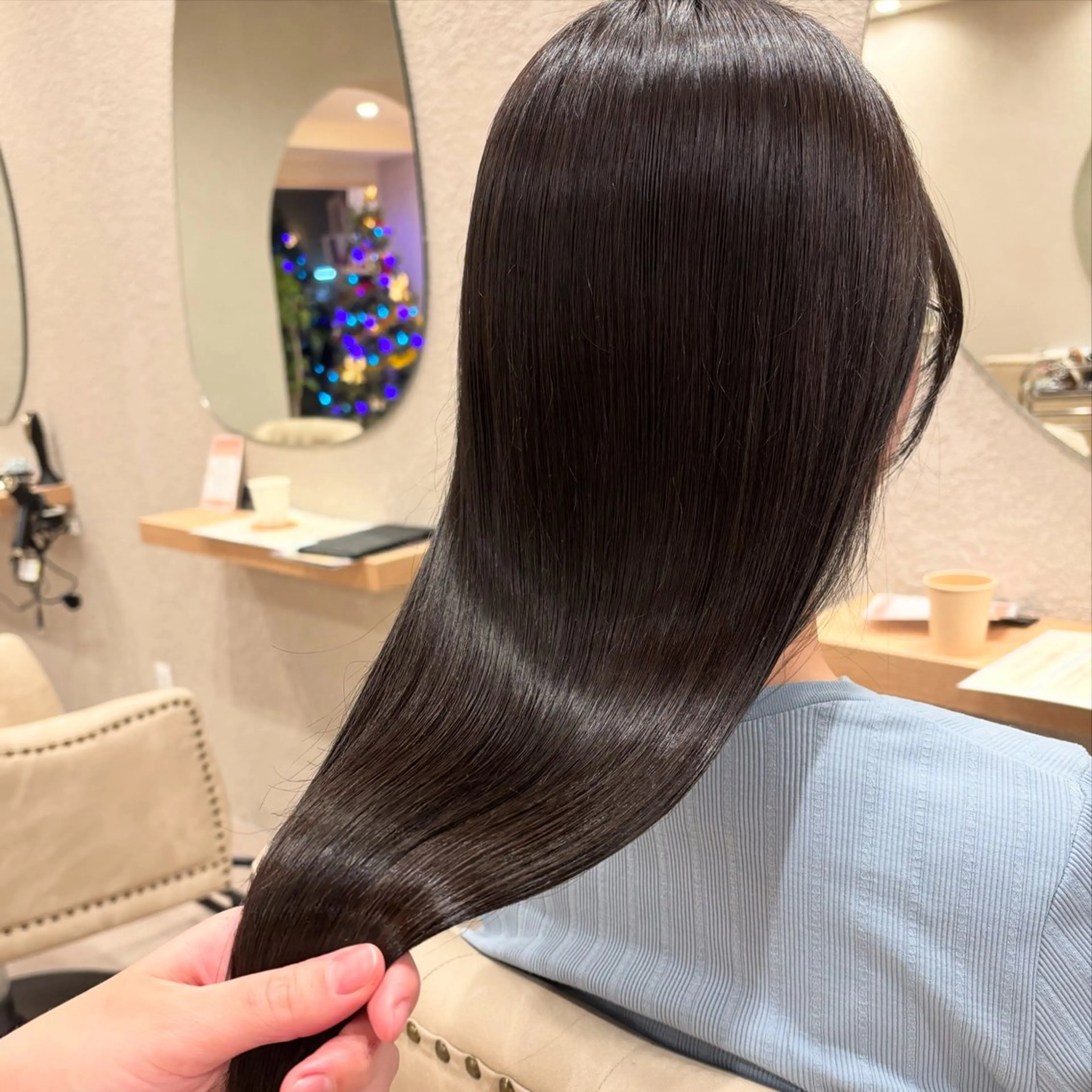 スピードケア縮毛矯正コース🌈カット＋縮毛矯正＋クイックヘアエステ＋炭酸スパ🌈の写真