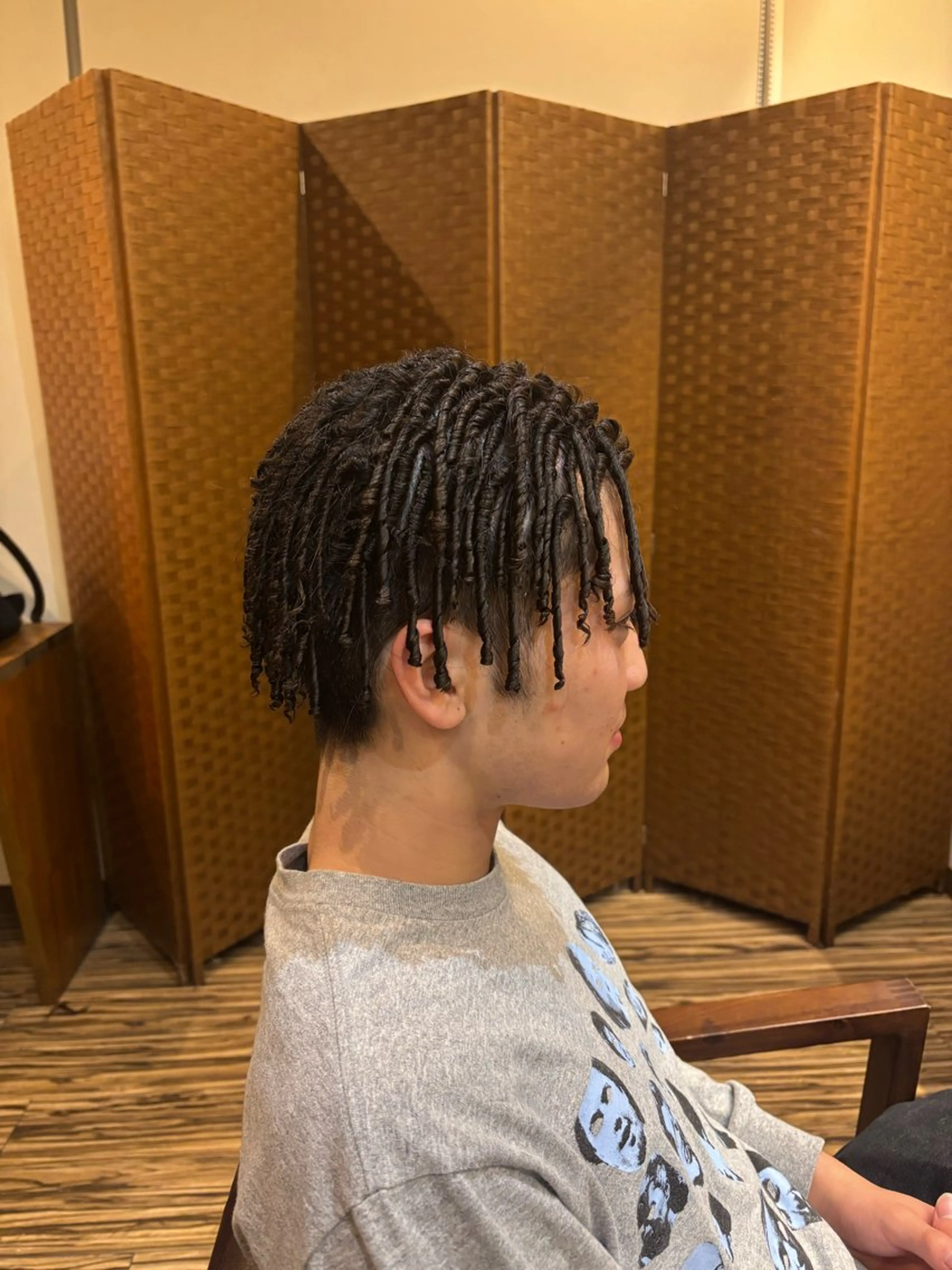 パーマ メンズ カット パーマ HAIR＆BEAUTY美庵所属・パーマ特化美容師 ナガイのヘアスタイル