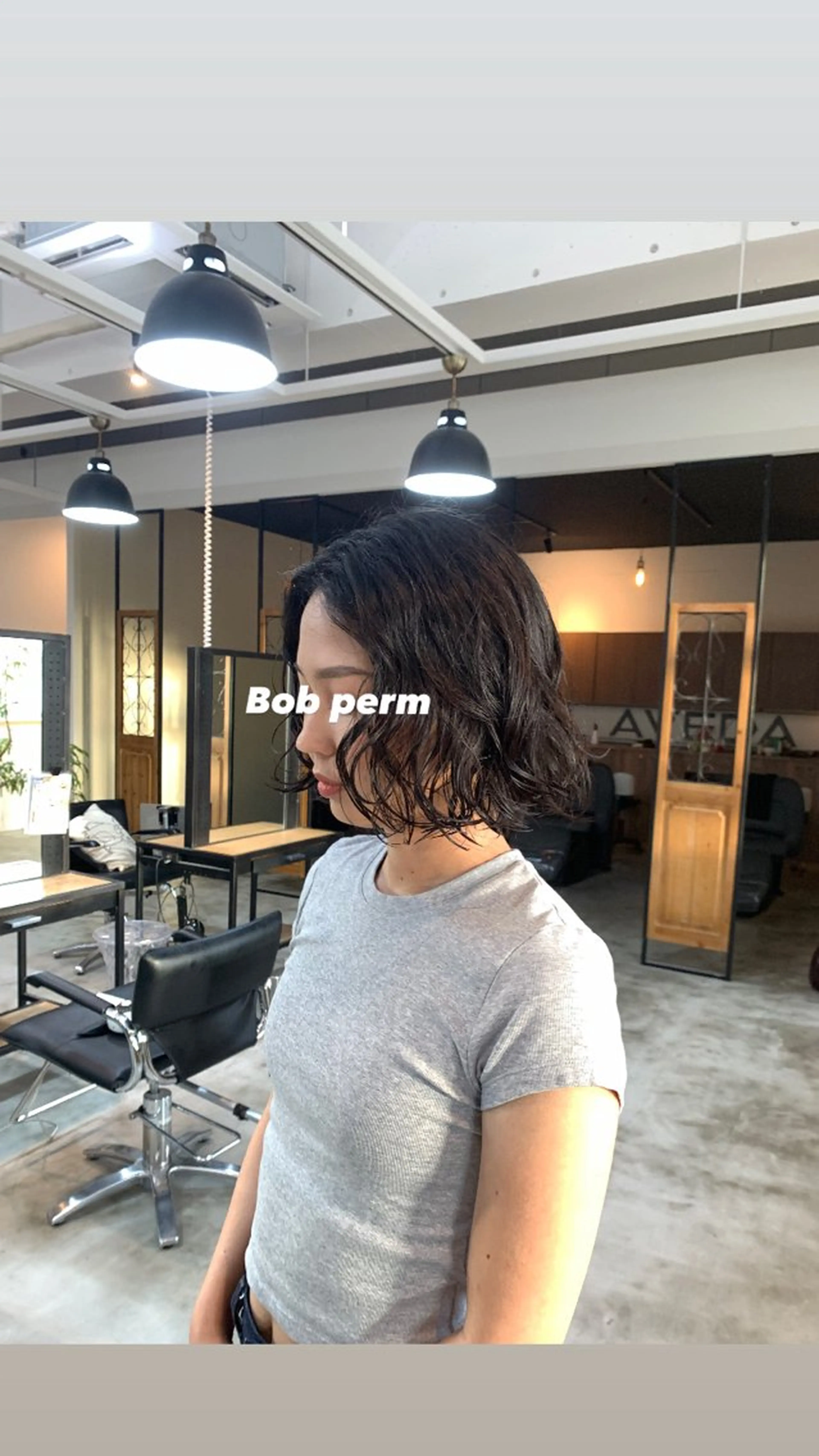 パーマ Niina→ anan AVEDAのヘアスタイル