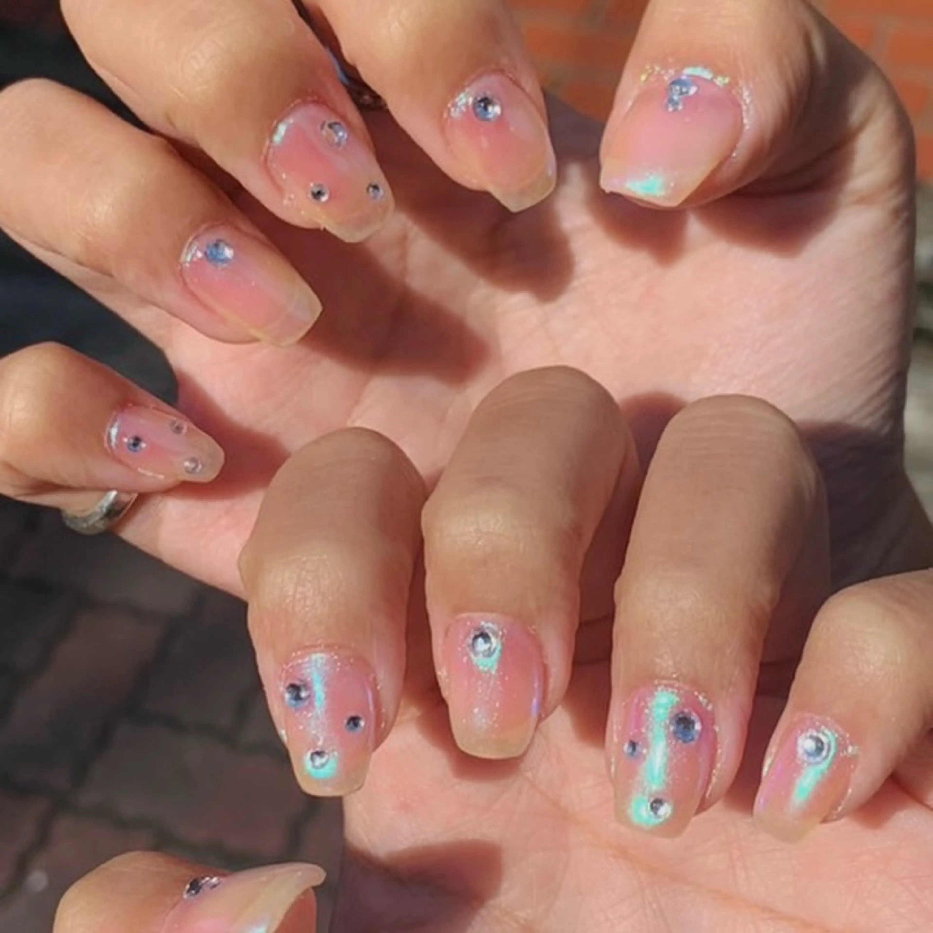 ✨🤍【オフあり】オーロラ🤍✨の写真