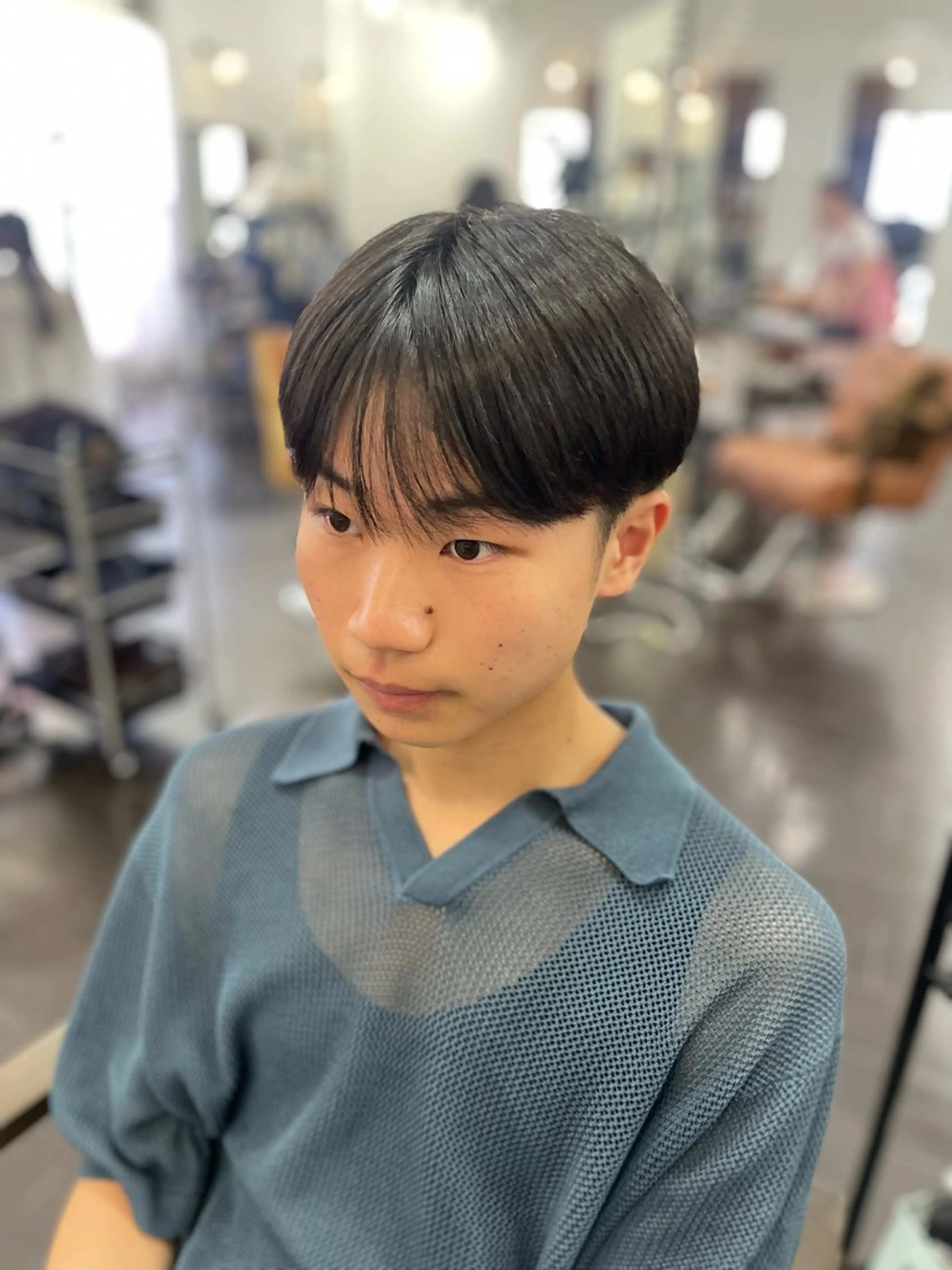 【🍀朝のスタイリングを楽に🍀】メンズカット➕シャンプー➕眉カット➕スパ付き🫧🤍の写真