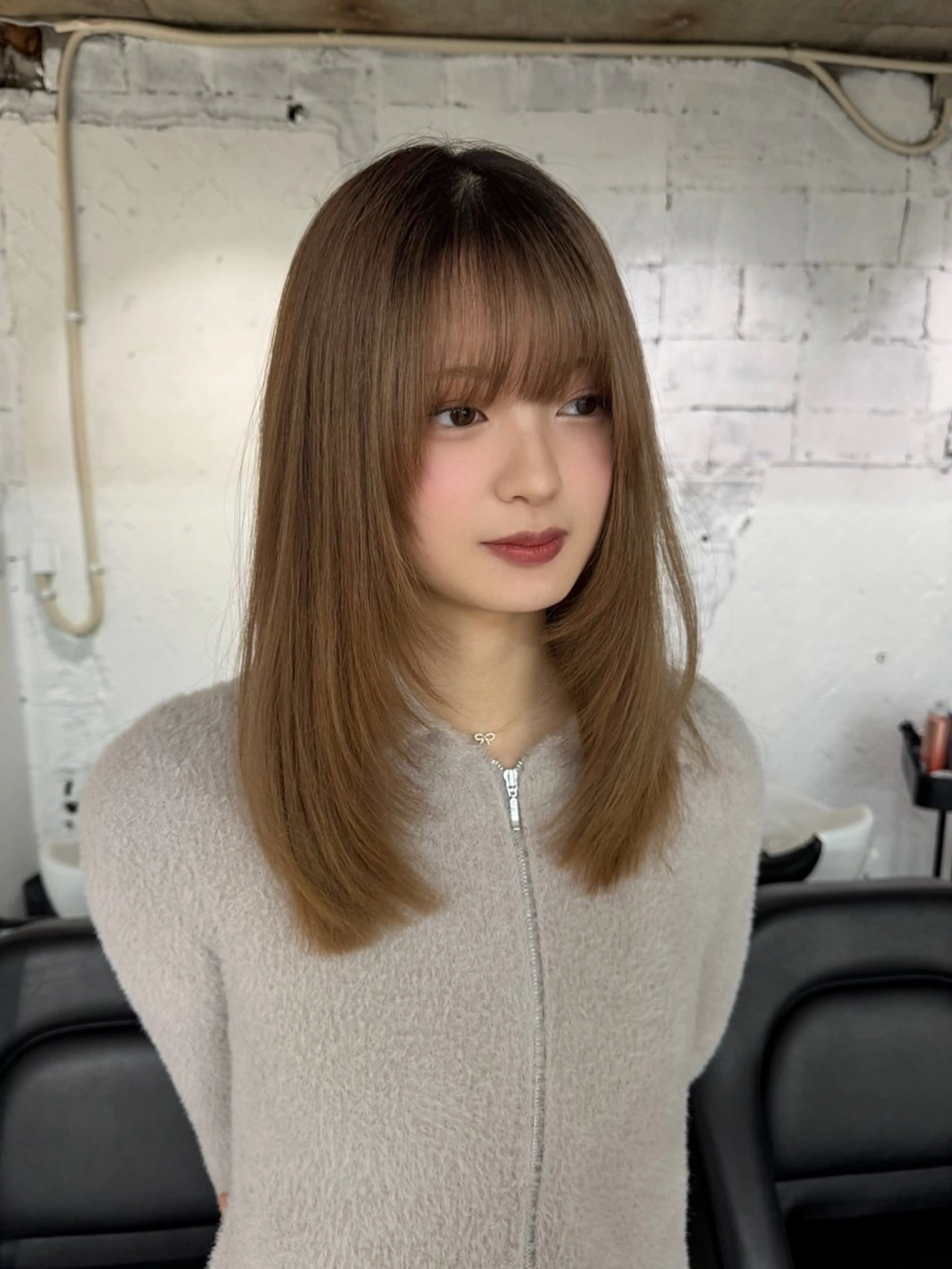 ミディアム ミディアムレイヤー レイヤーカット 🪐hikari /似合わせカットのヘアスタイル