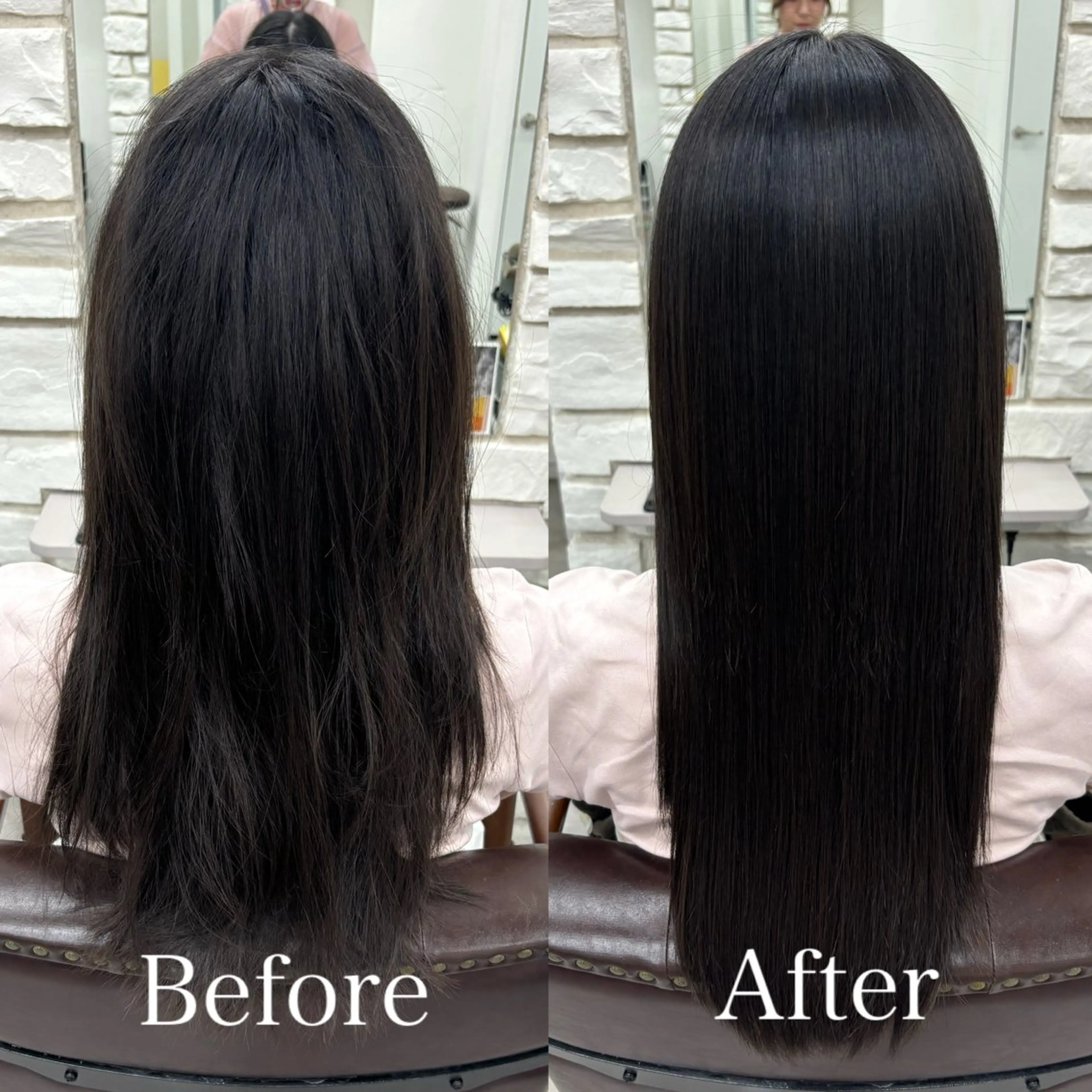 ロング カット 縮毛矯正 トリートメント I see所属・I see/天王寺/ 髪質改善/本田 唯のヘアスタイル