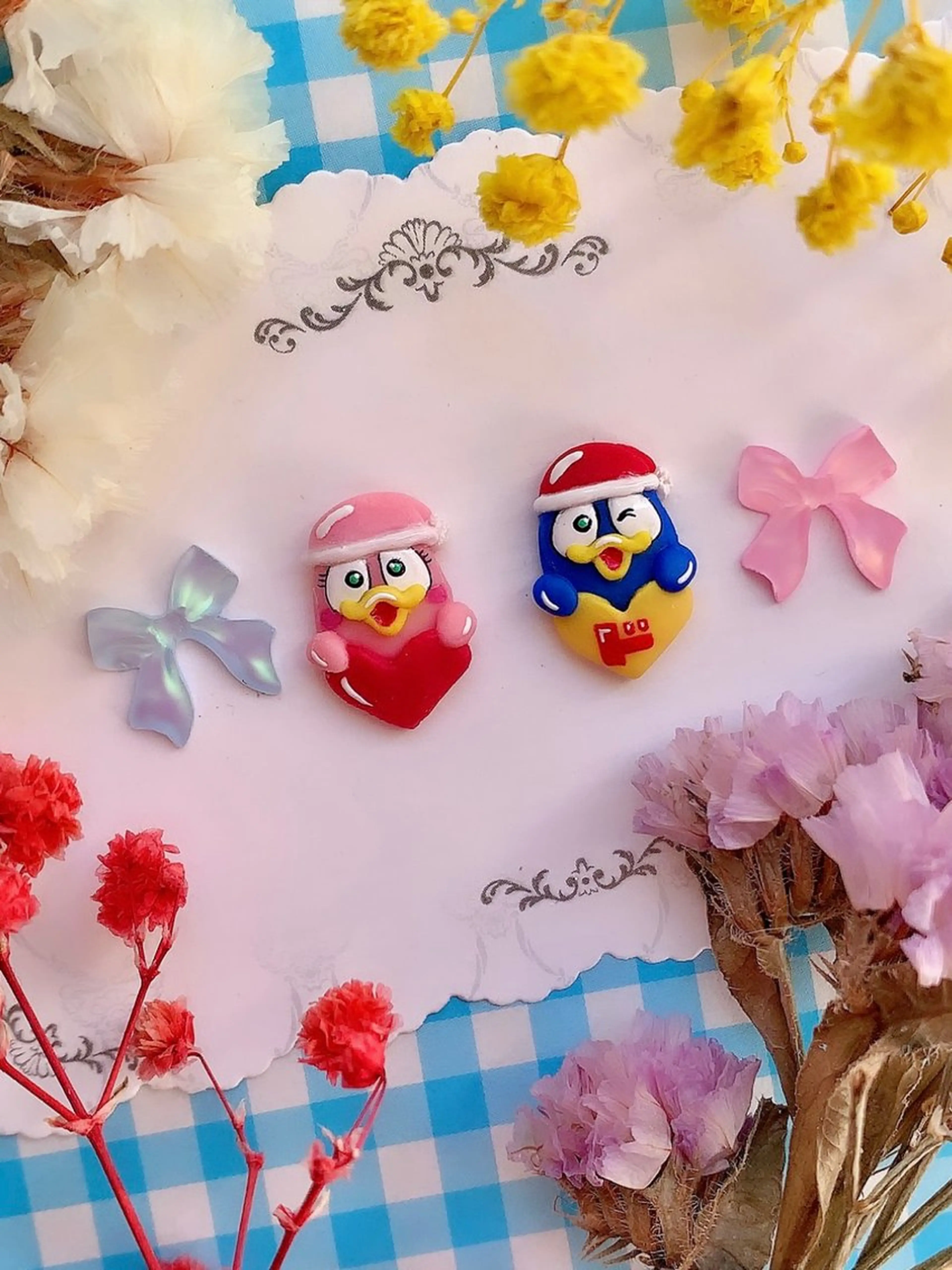 ネイル アートネイル ぷっくりネイル シェアサロンLei.g(レイジー)所属・3Dアートネイル💗 都築レナのネイルデザイン