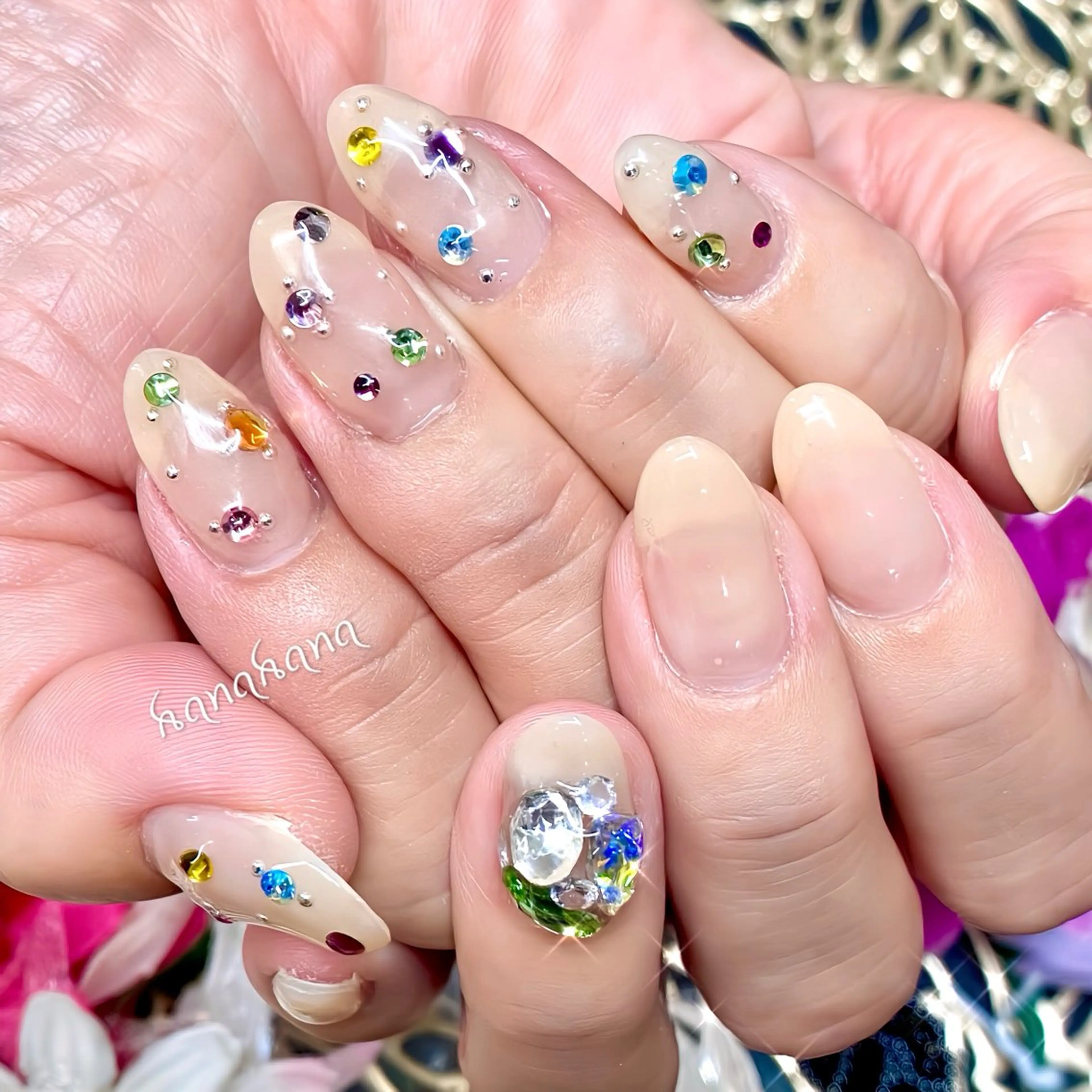 ネイル ジェルネイル HANAHANAのネイルデザイン