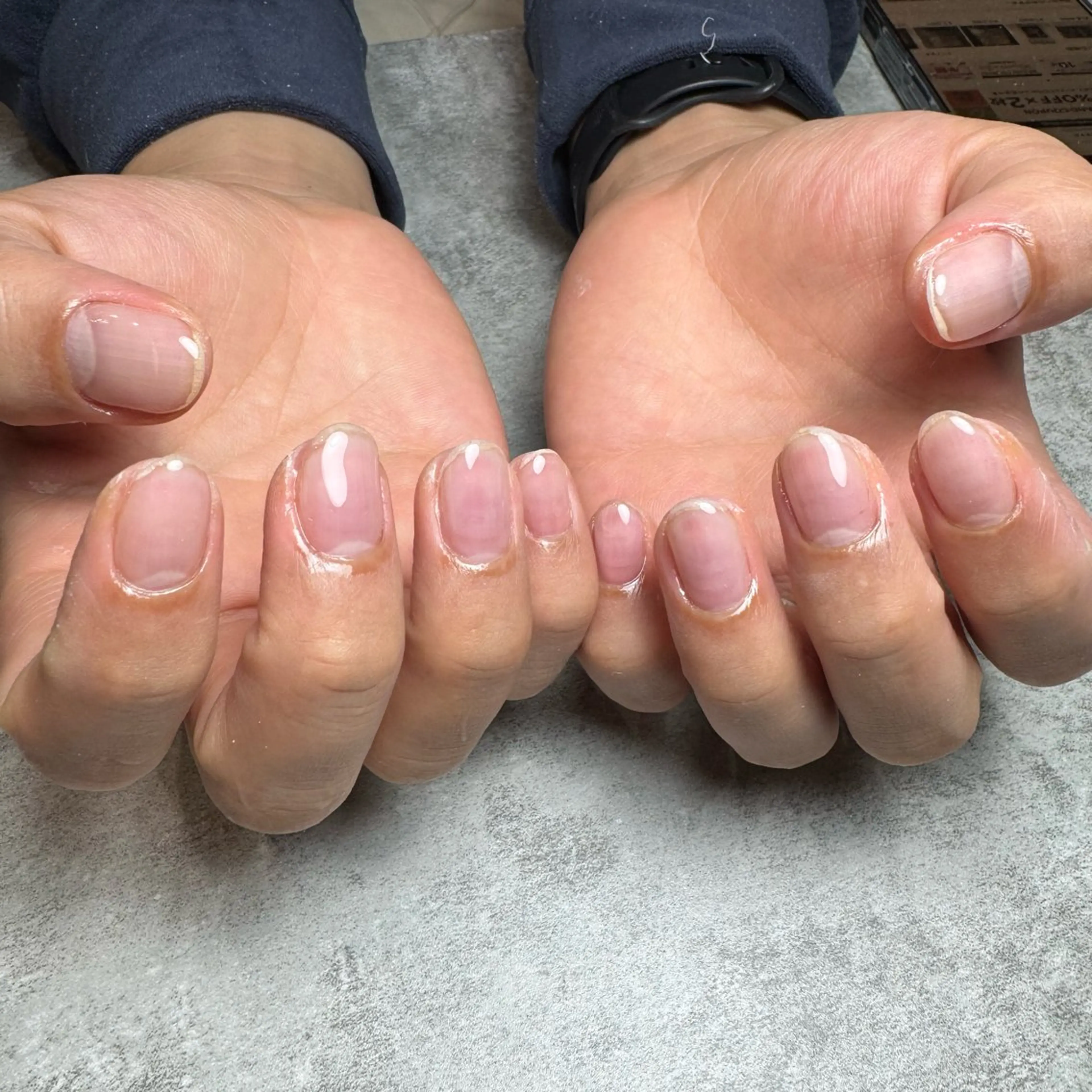 ネイル クリアネイル メンズネイル MATATABI. kumiのネイルデザイン