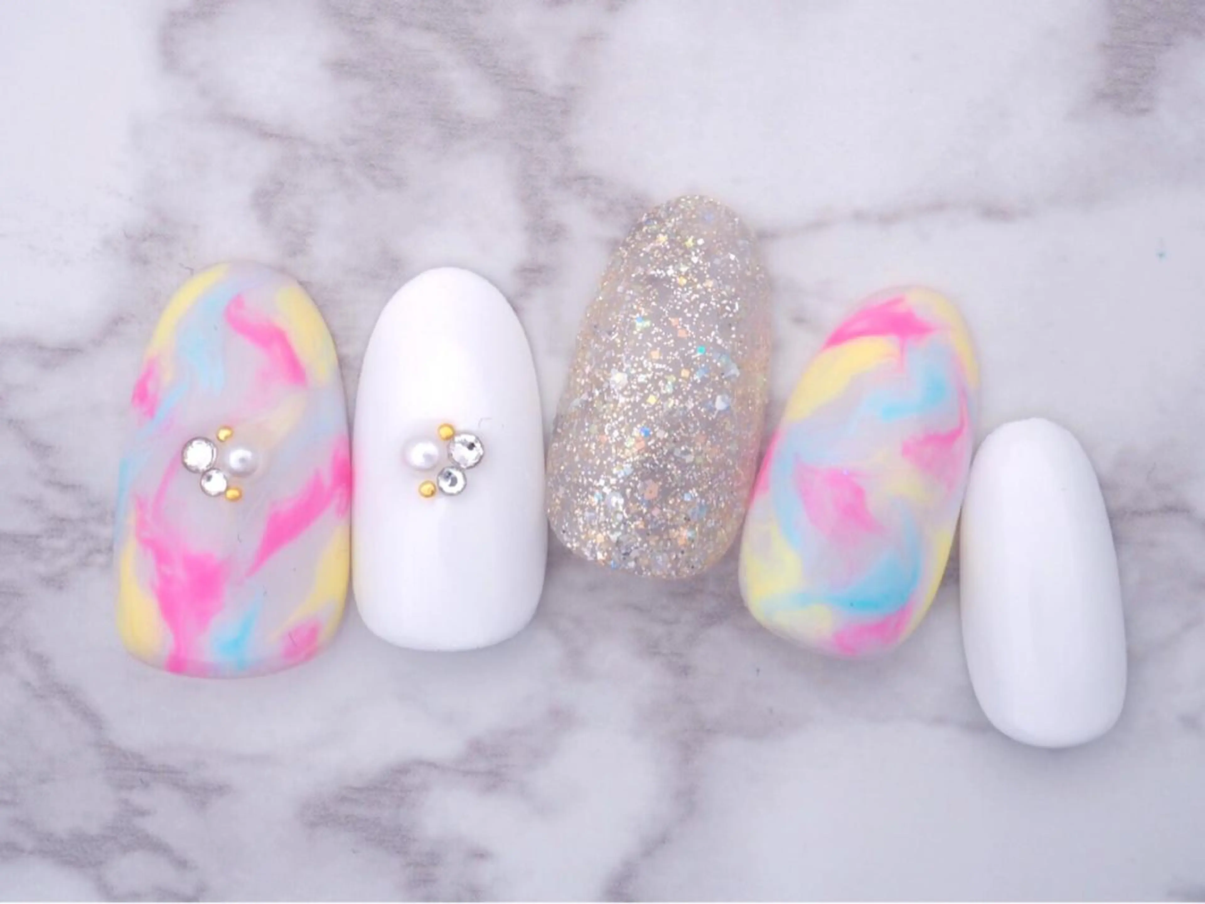 ネイル ハンドネイル Ribbon 佐野店のネイルデザイン