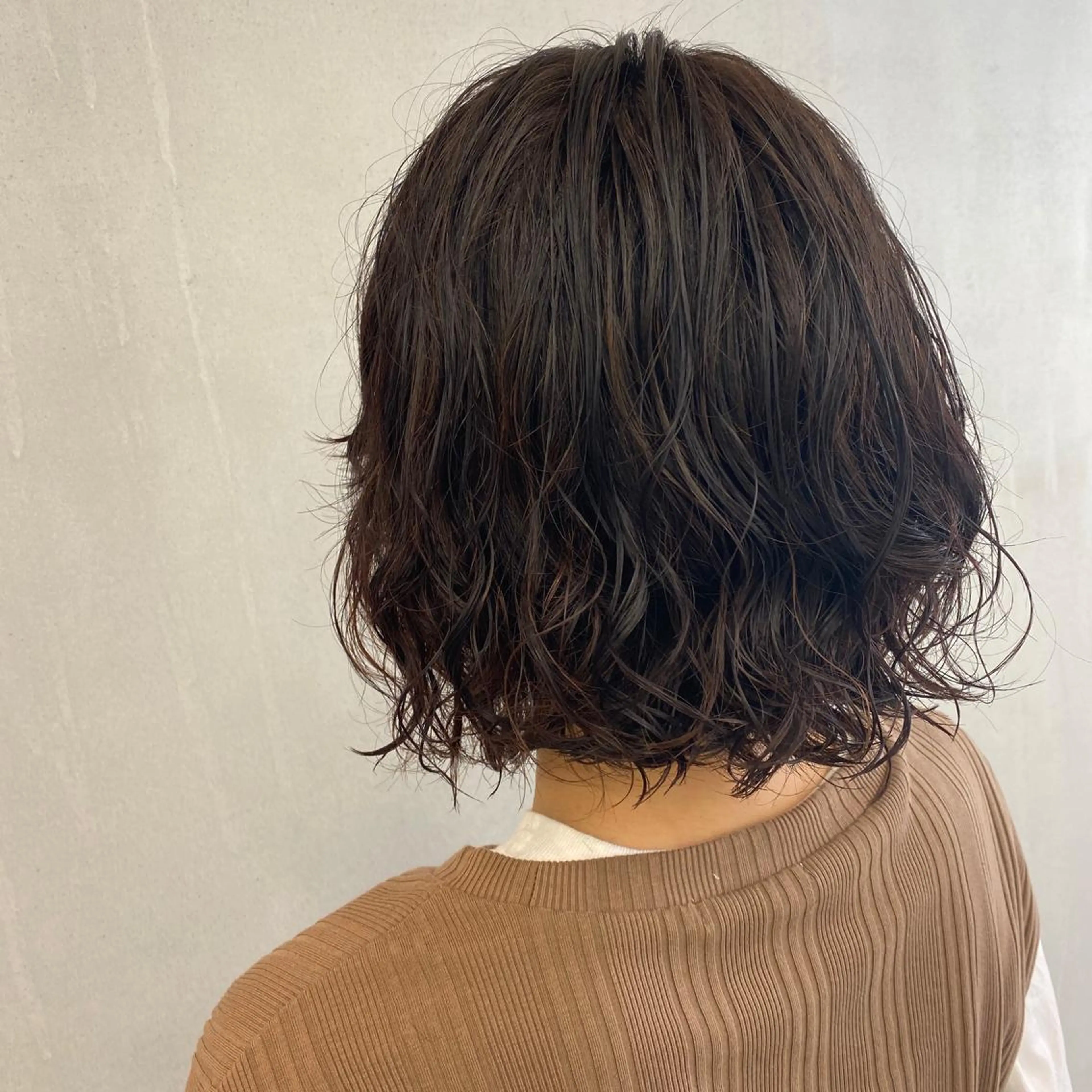 ショート パーマ 平川 夏海のヘアスタイル