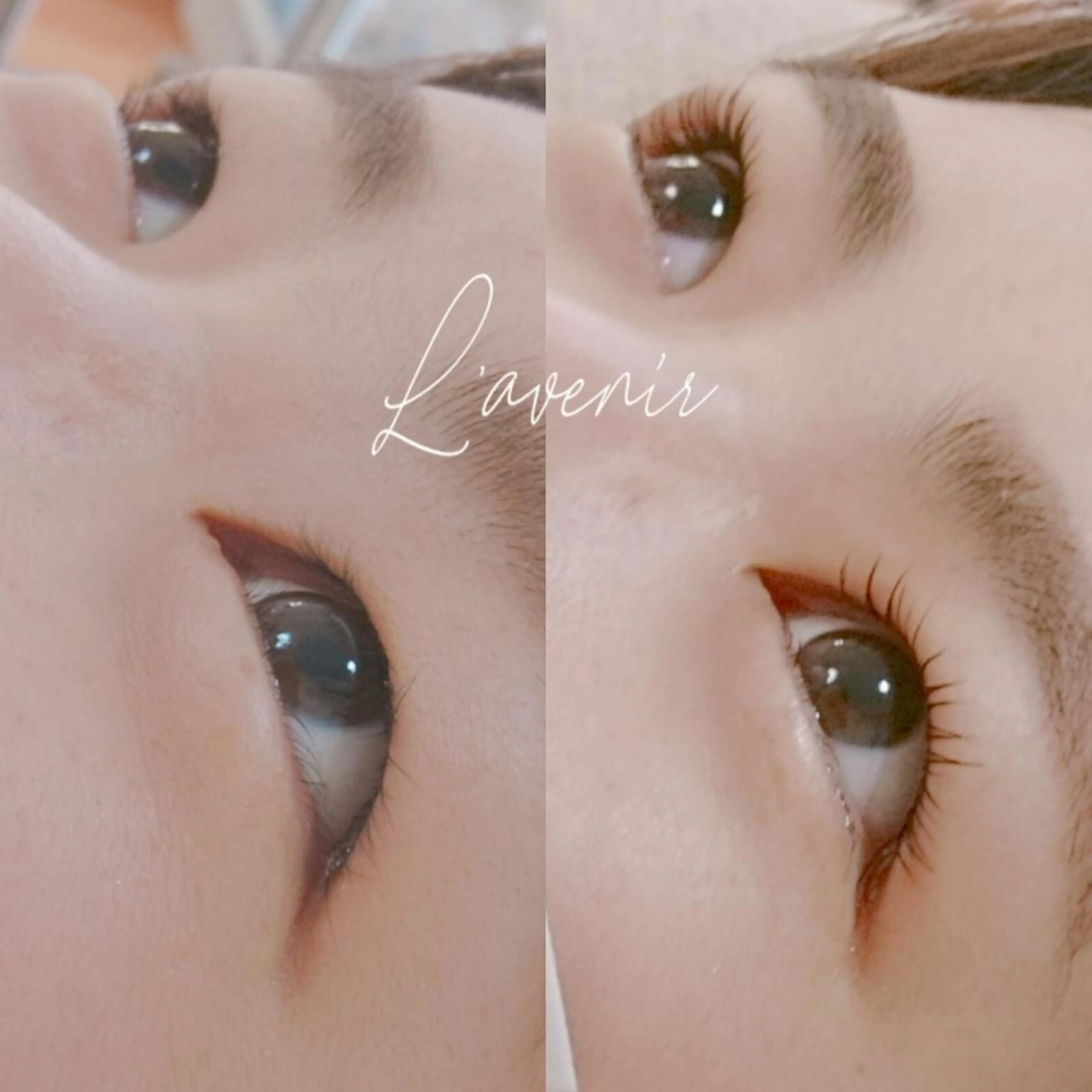 マツエク・マツパ l'avenir所属・l'avenir yukaのマツエク・マツパデザイン