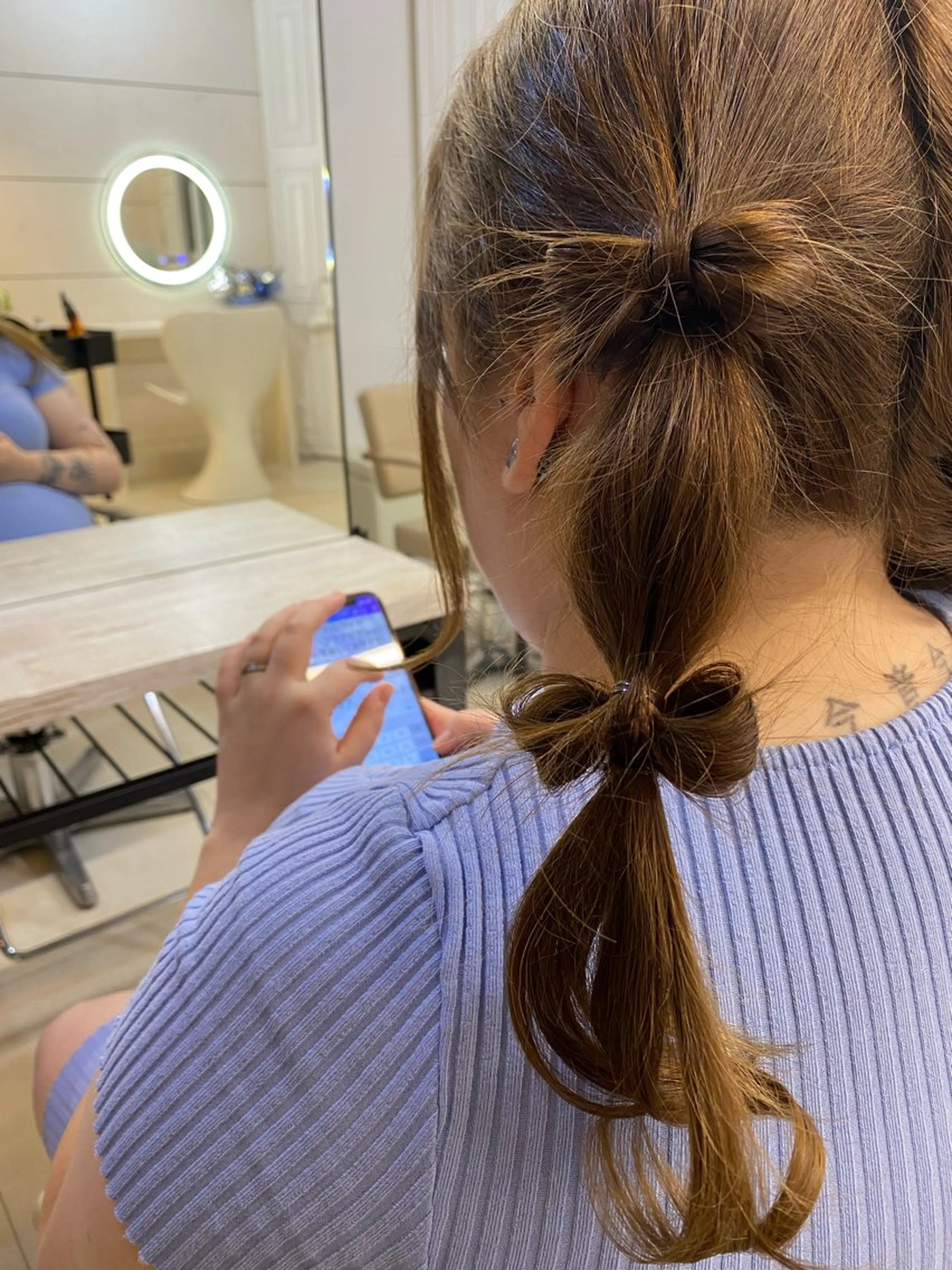 ミディアム カラー パーマ ヘアアレンジ ツインテール ヘアセット Avalon所属・Hiroshi ヒロシのヘアスタイル