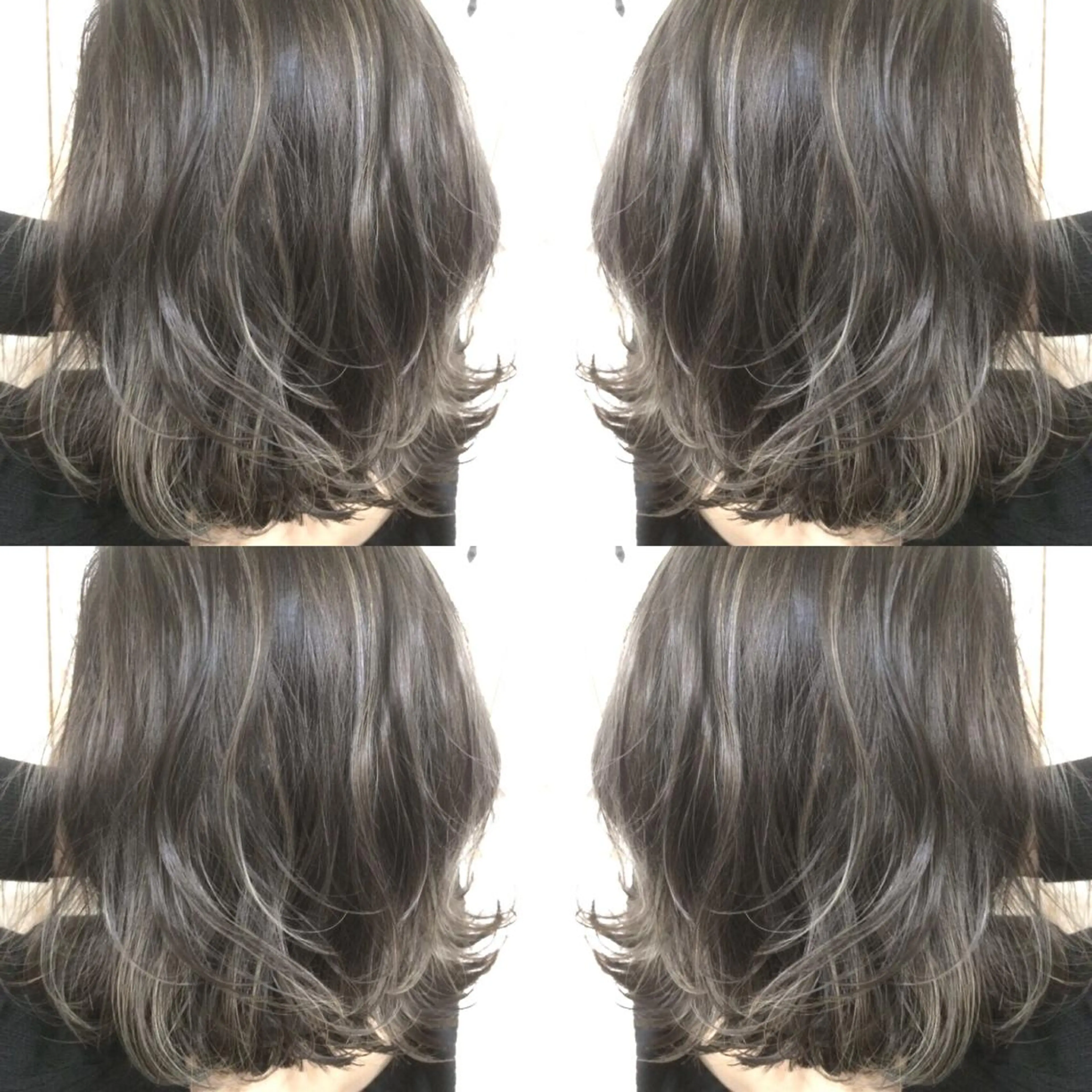 ミディアム カラー 井上 一平のヘアスタイル