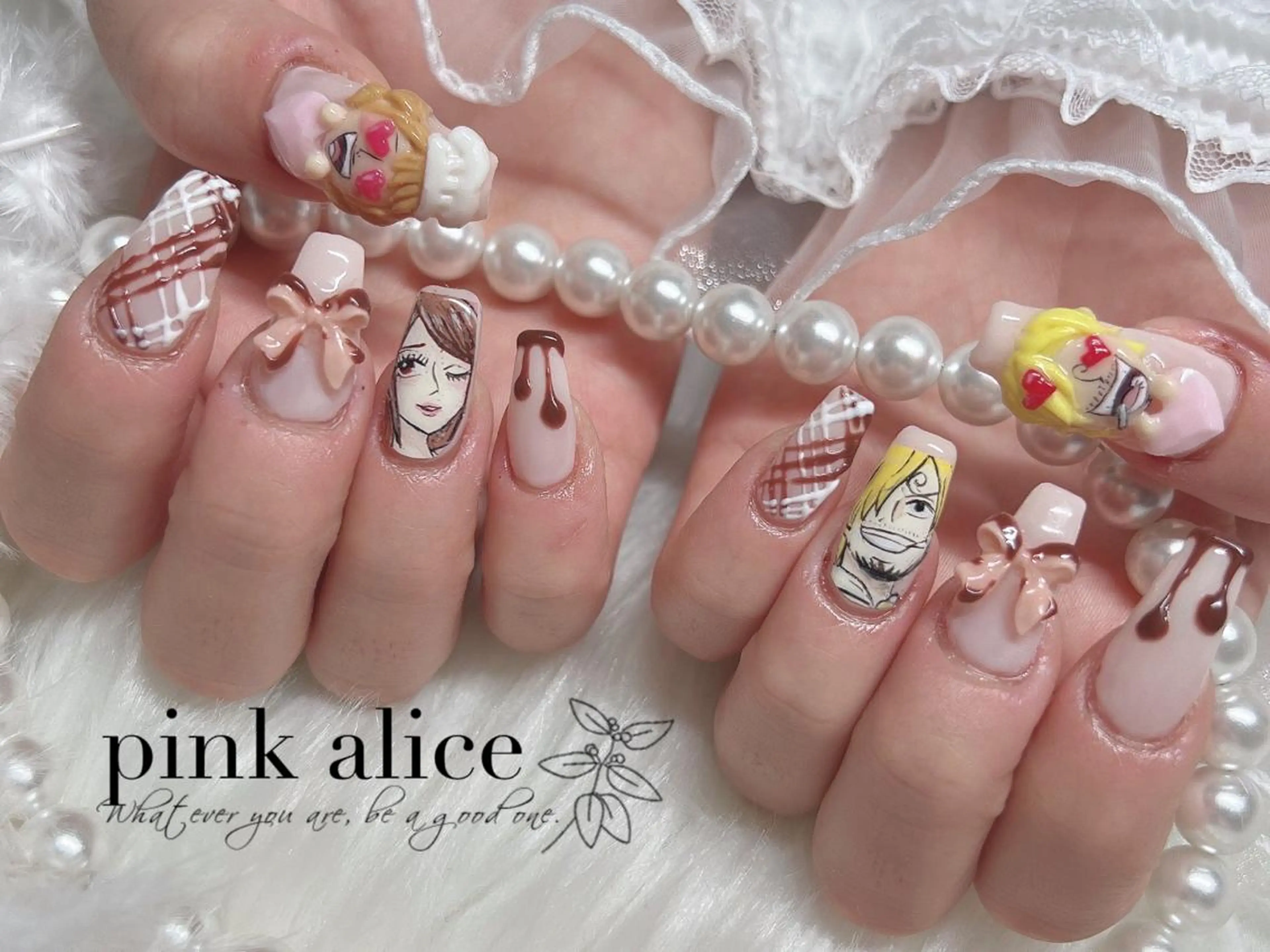 ネイル nail salon Pink Aliceのネイルデザイン
