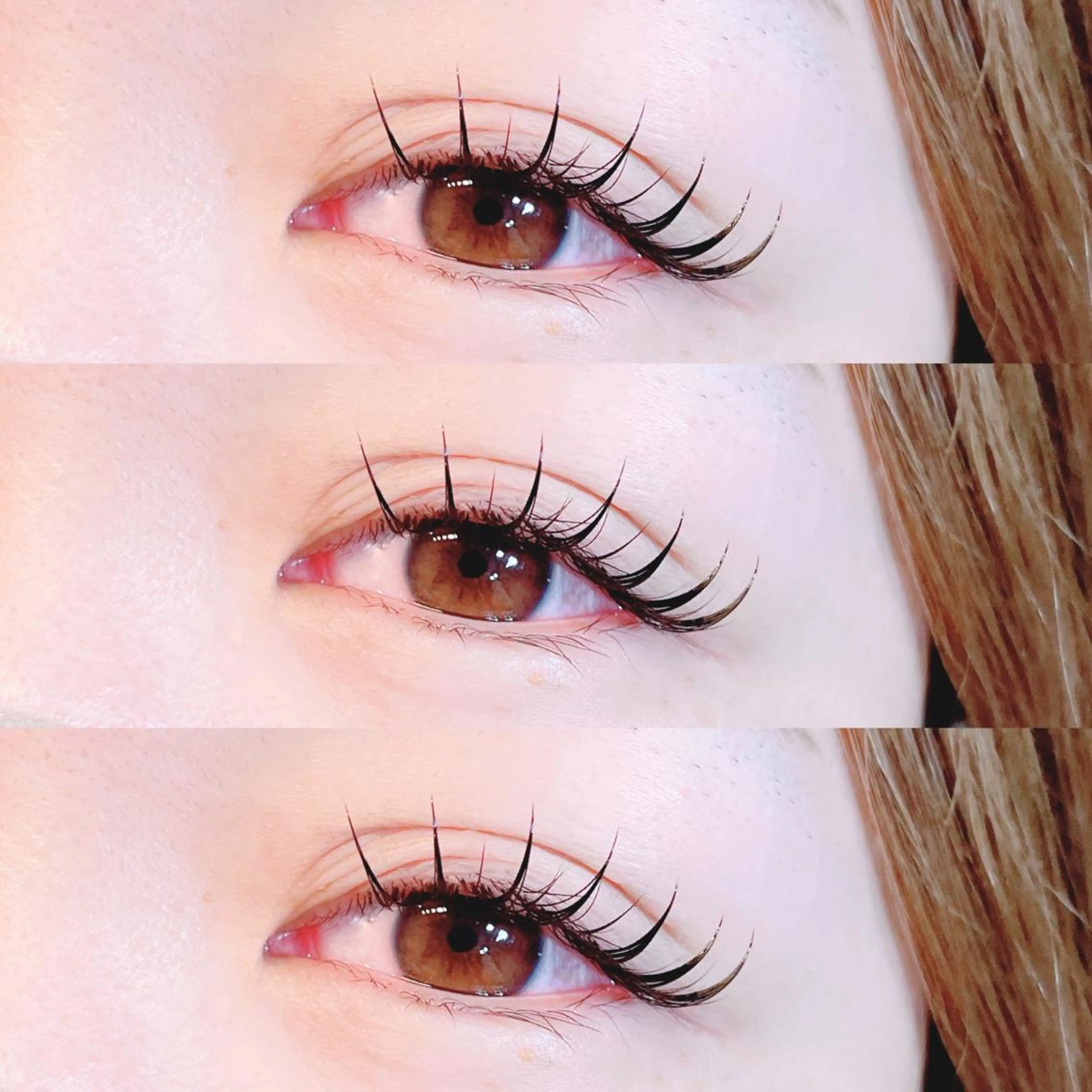 マツエク・マツパ カラーマツエク フラットラッシュ ボリュームラッシュ ワンホンマツエク Mori ✨Mystical✨のマツエク・マツパデザイン