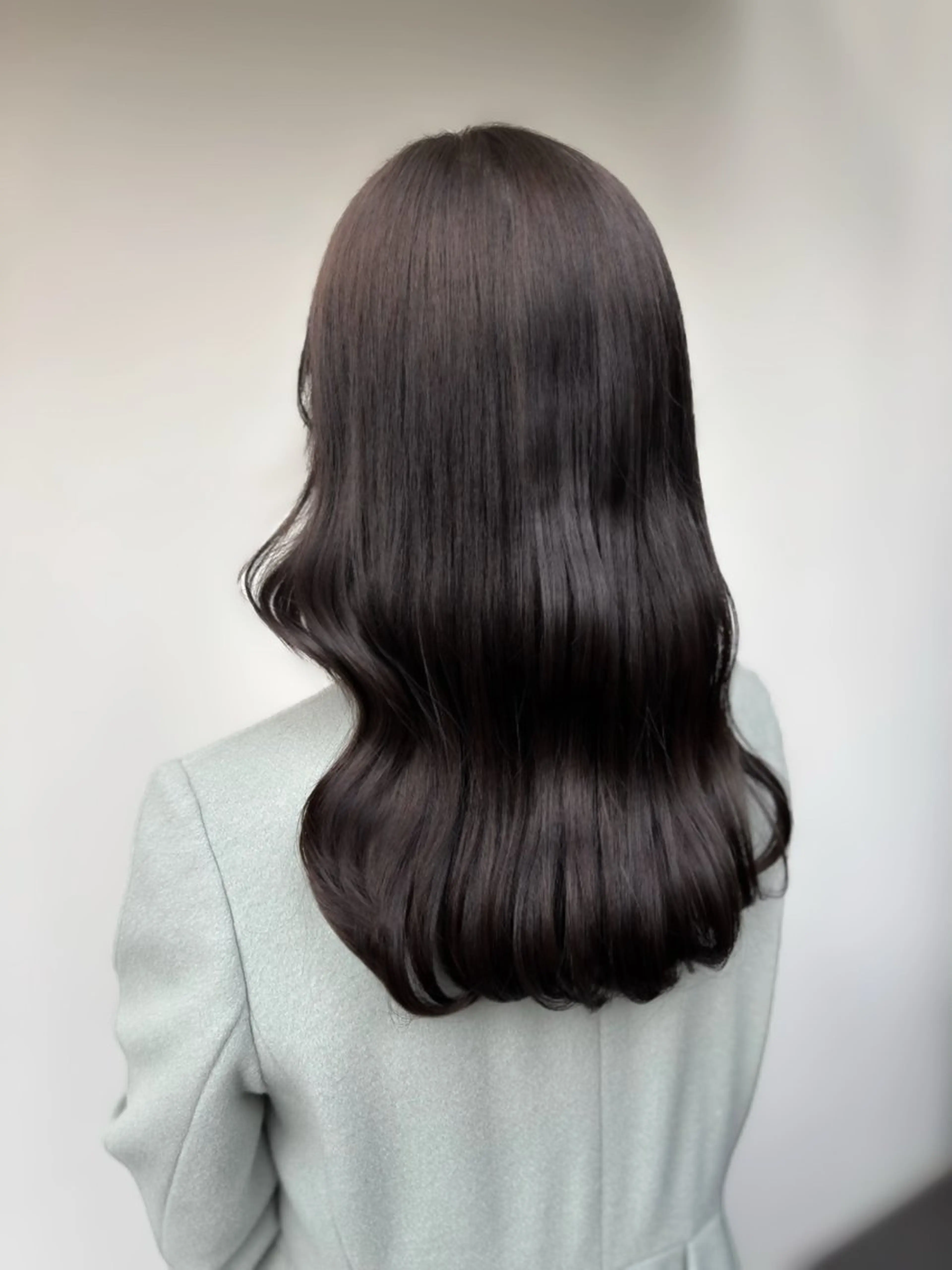 セミロング カラー ショコラグレージュ グレージュ ヘアカラー ducha所属・DUCHA Tomida naoのヘアスタイル