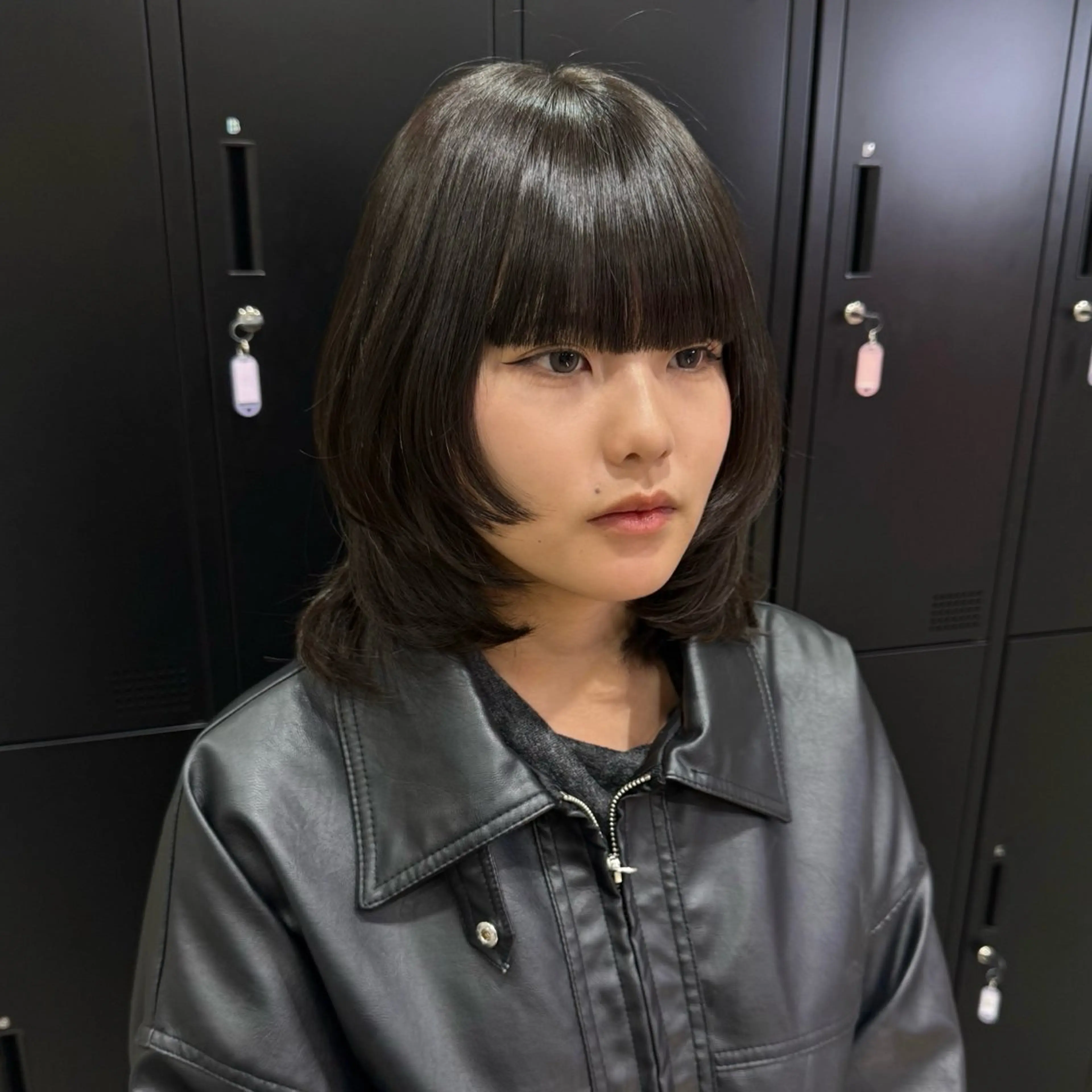 ミディアム カット ヘアカラー 韓国特化🇰🇷千葉 /レイヤーカット竜生のヘアスタイル