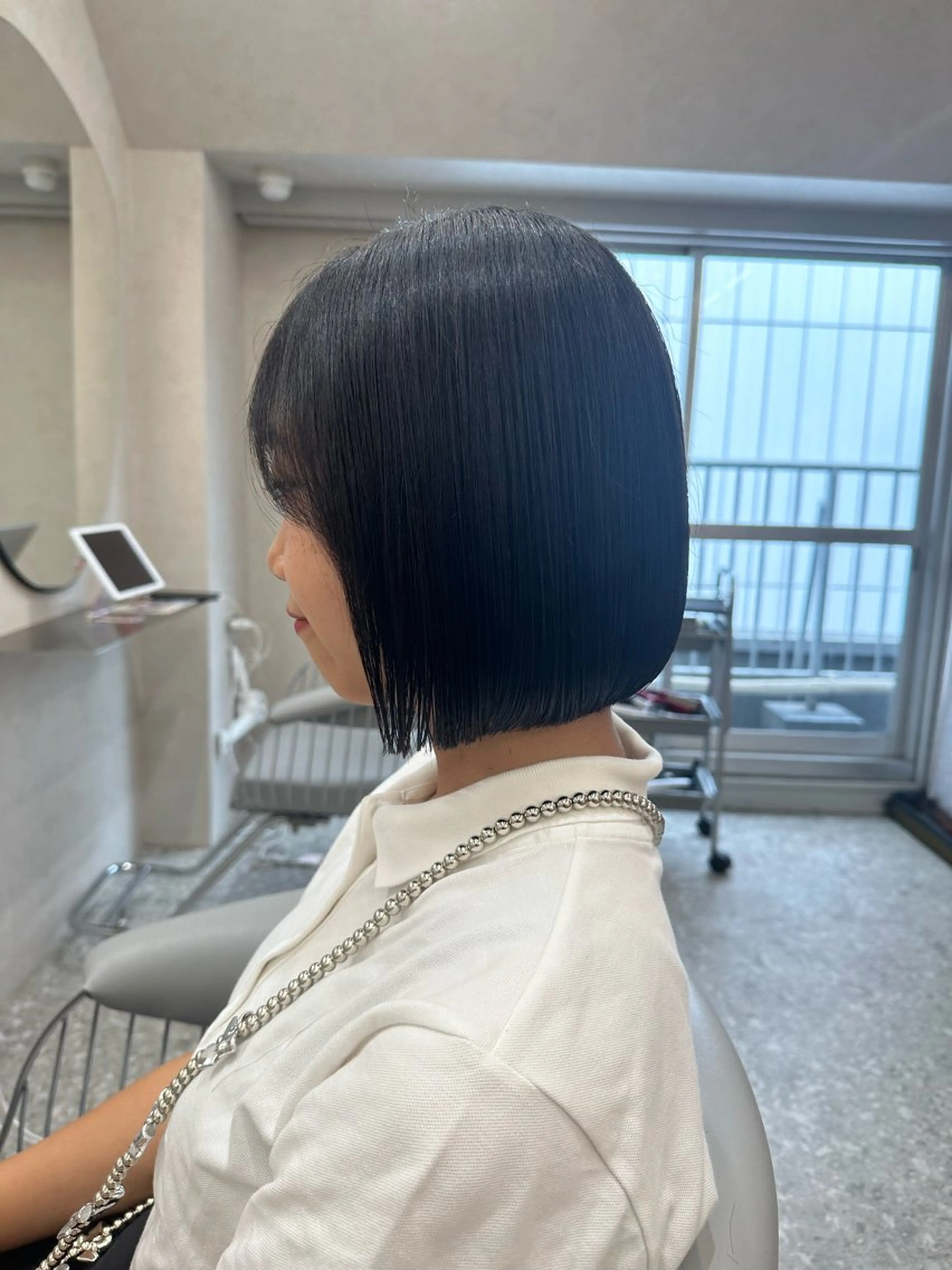 ショート シールエクステ エクステ 顔周りカット 髪質改善 韓国風ヘア カット ヘアカラー トリートメント 新宿/韓国レイヤー/ 髪質改善/佐藤航のヘアスタイル