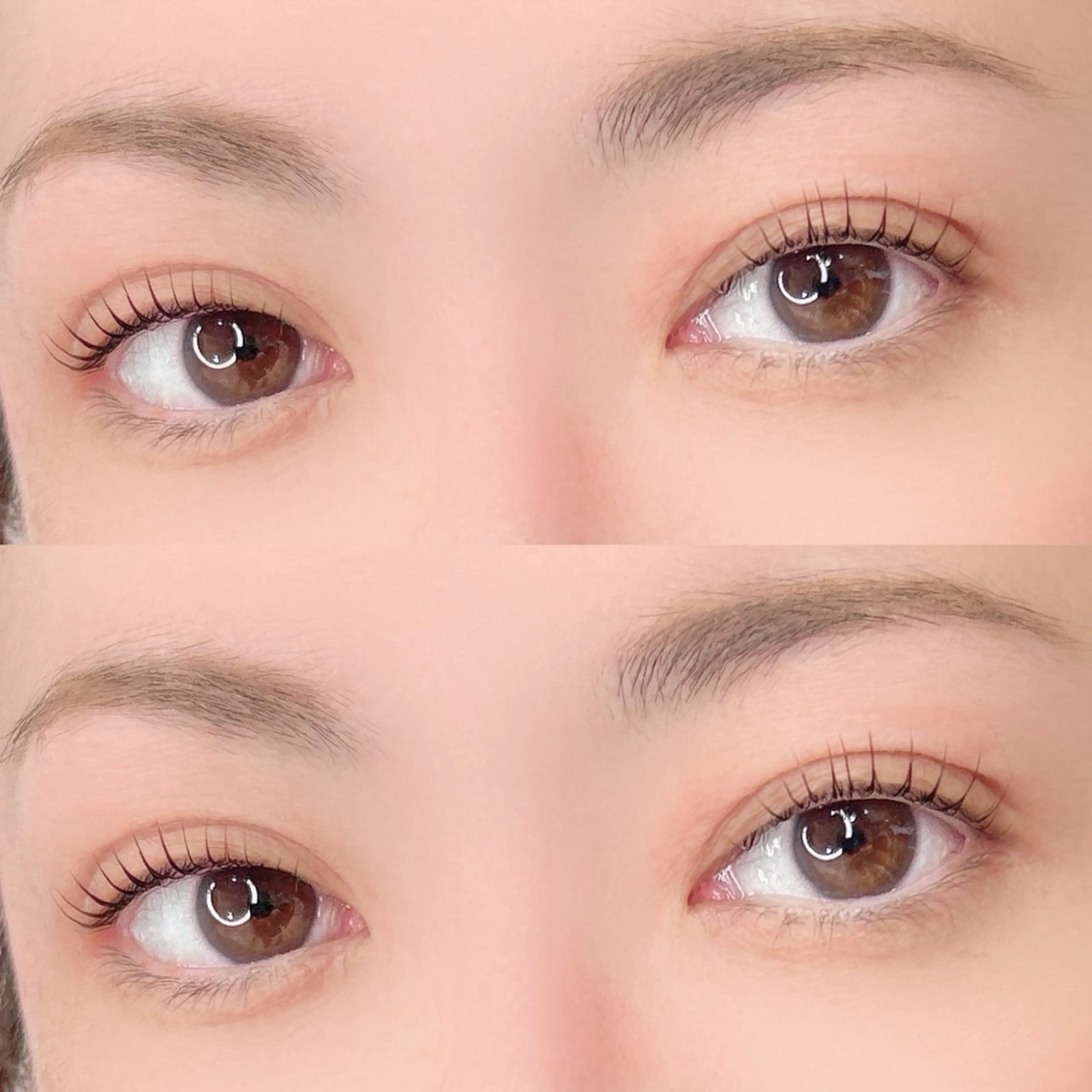 マツエク・マツパ 韓国風マツエク まつげパーマ 一重×まつ毛パーマ eyelash salon Blanche所属・川口 明日菜のマツエク・マツパデザイン