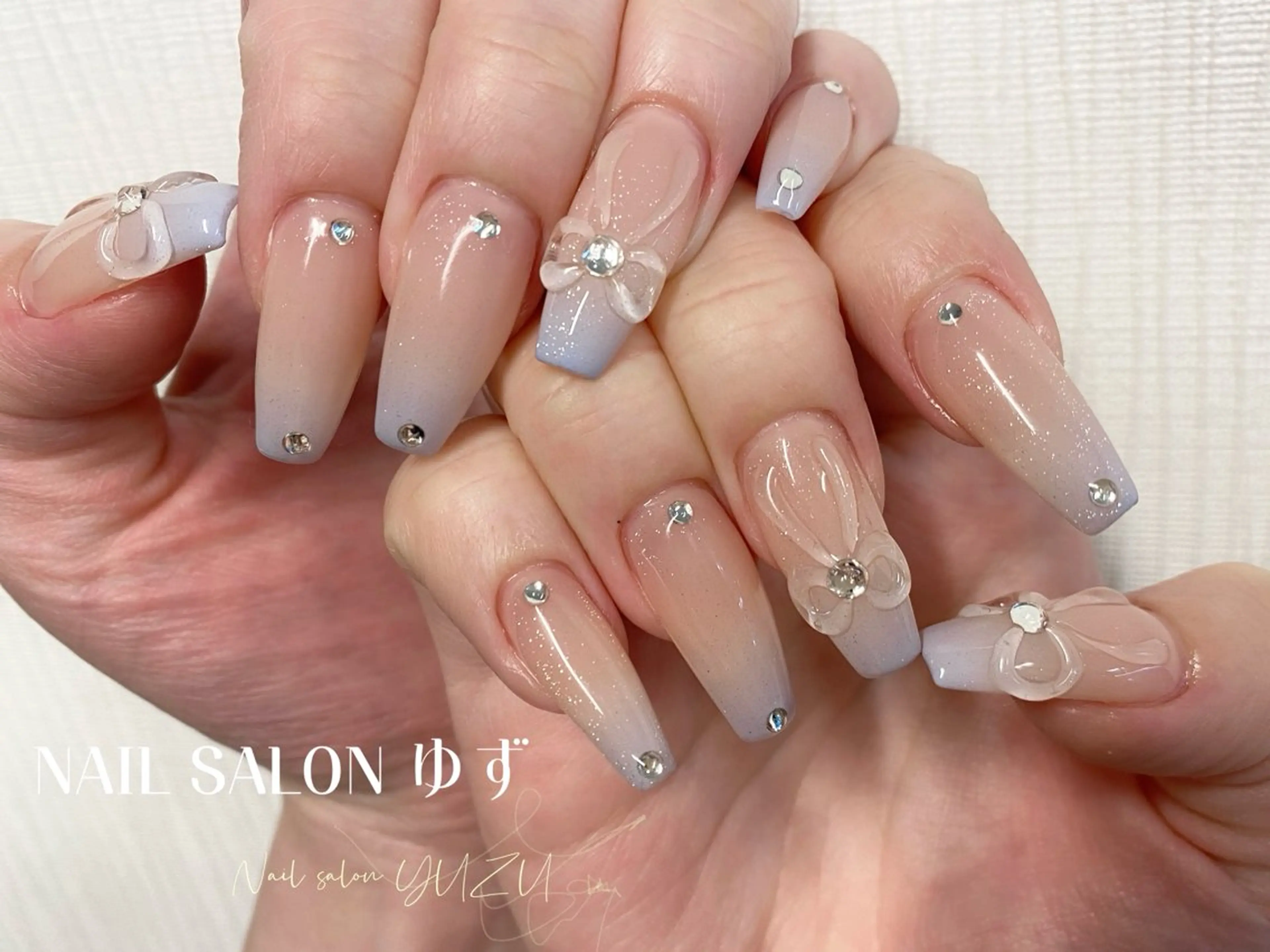 ネイル カジュアル チークネイル フットネイル フレンチネイル ジェルネイル ゆず- Nail Salonのネイルデザイン