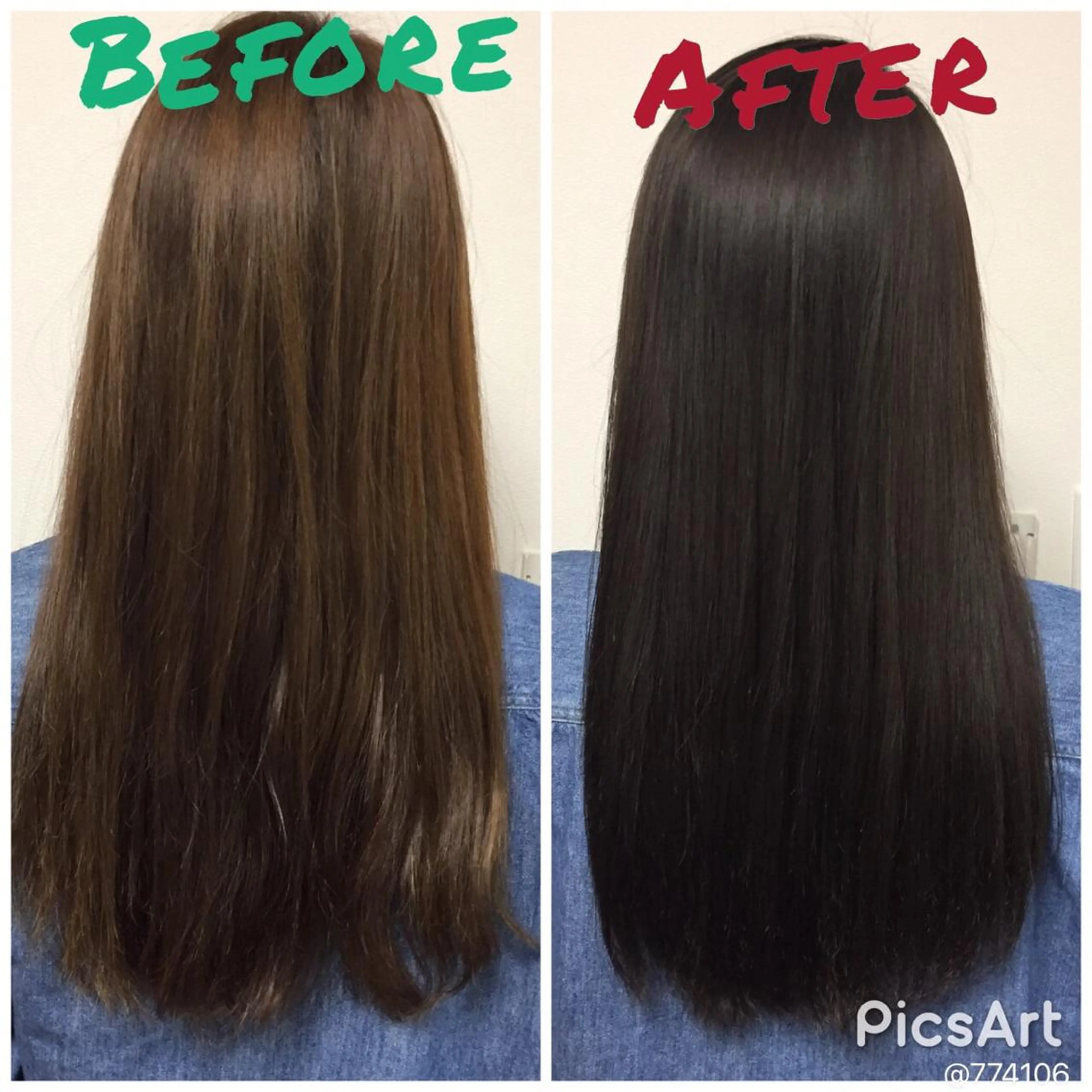 セミロング カラー 透明感カラー 岩崎 裕司のヘアスタイル