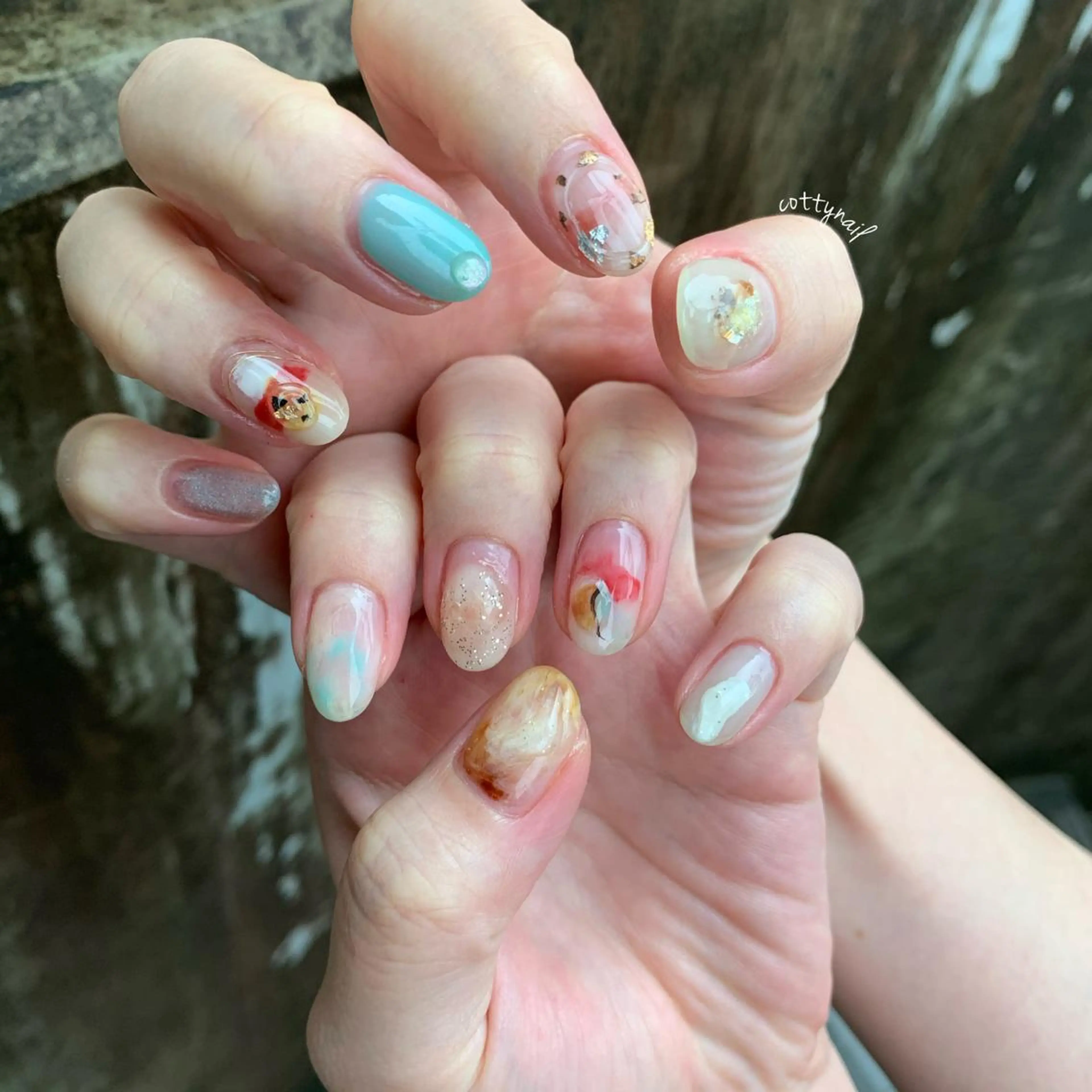 ネイル アートネイル ジェルネイル ニュアンスネイル cottynail -miki-のその他イメージ