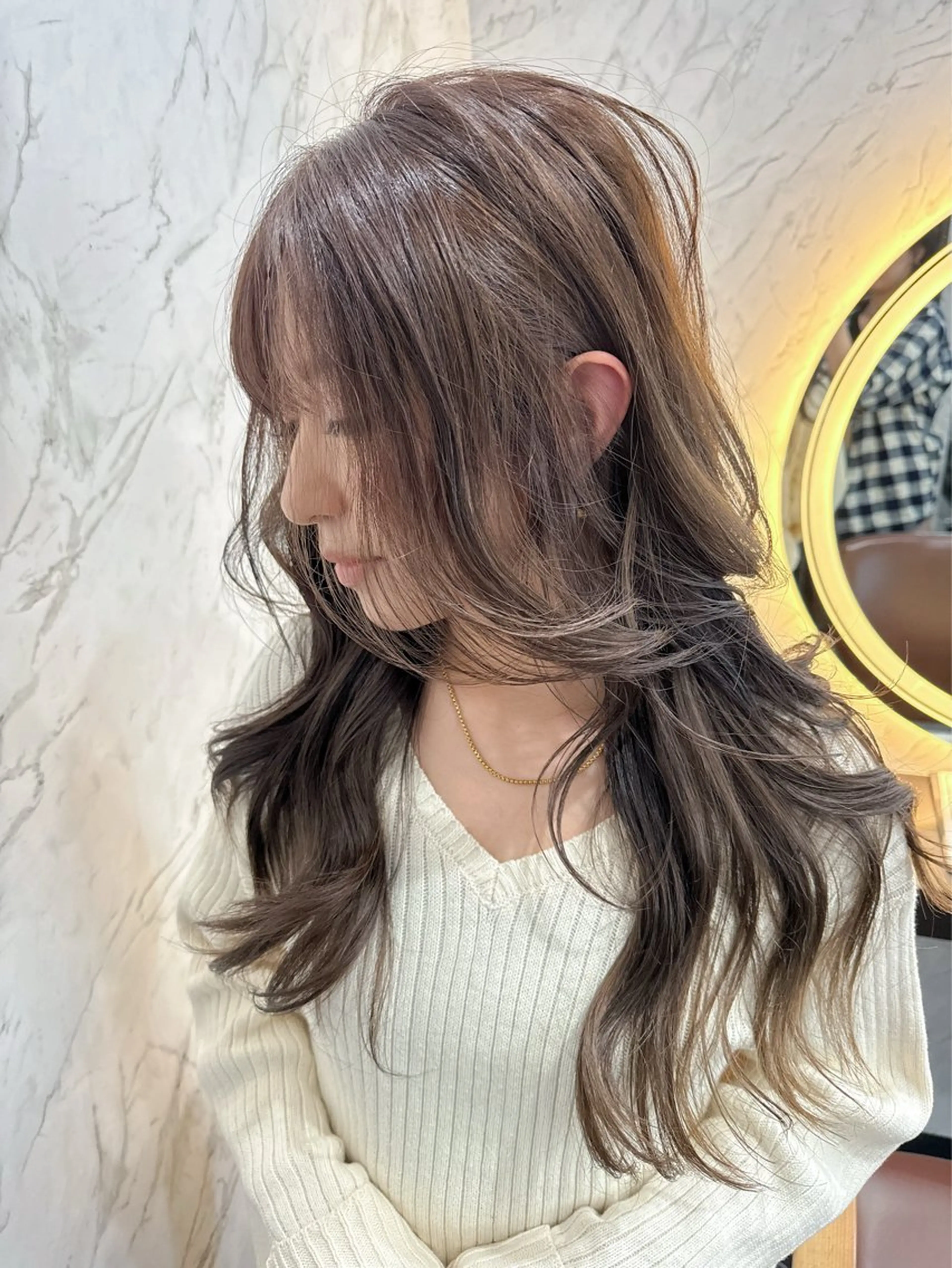 ロング カラー LOHAS宮田 香奈のヘアスタイル