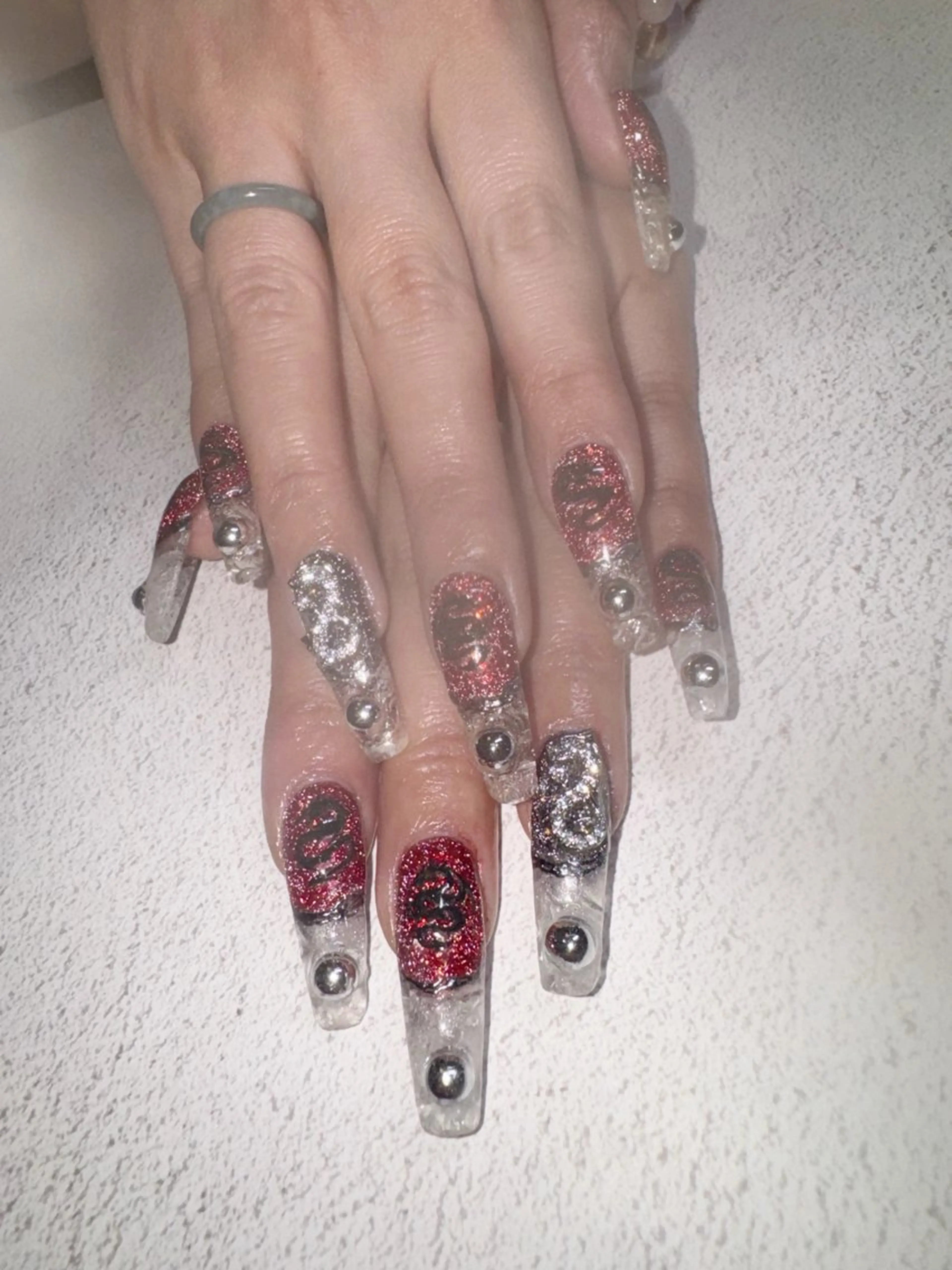 ネイル クリアネイル フラッシュネイル フレンチネイル Gaudi.Nail Rinaのその他イメージ