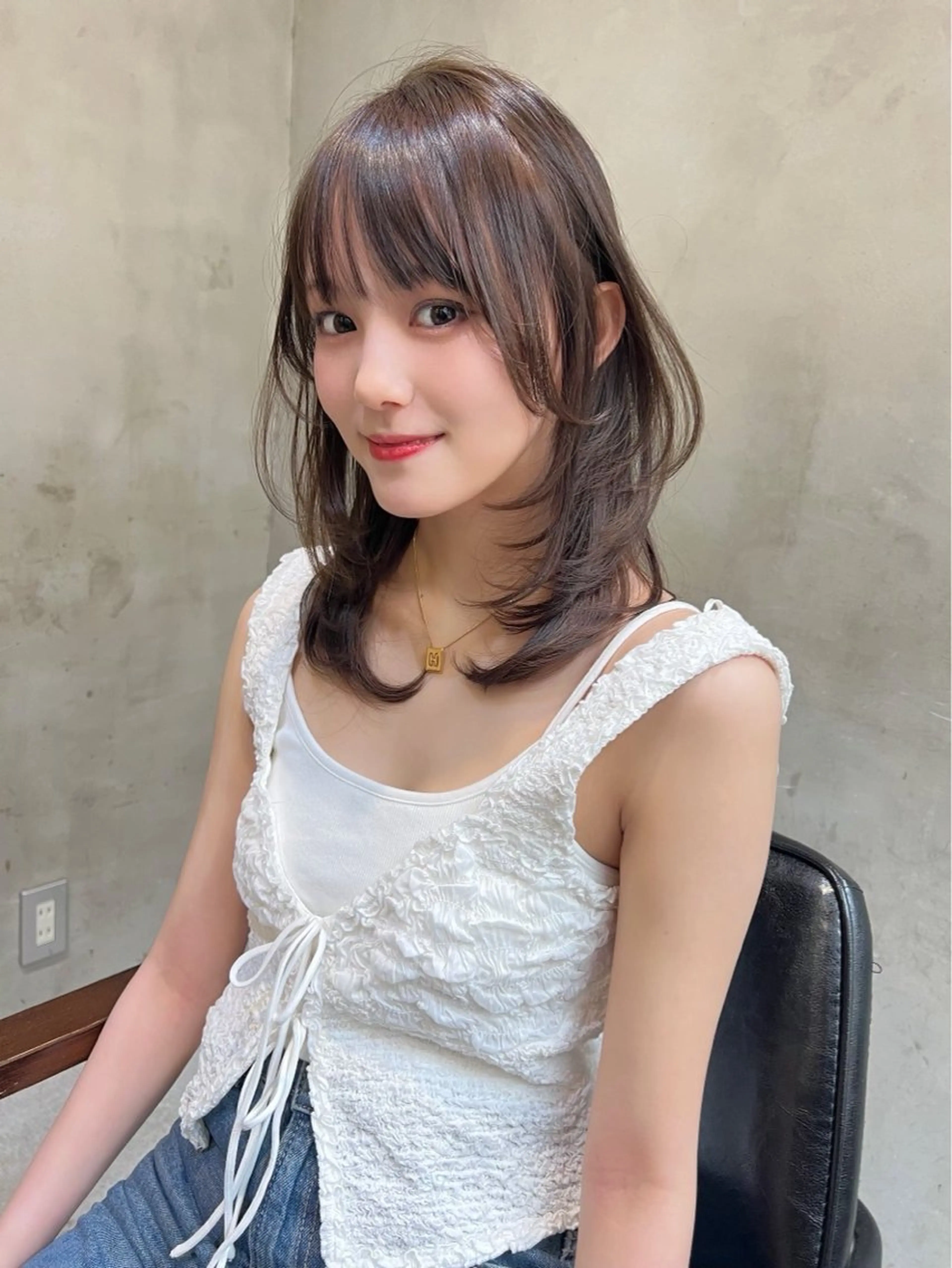 ロング Owelle所属・maika /髪質改善/艶カラーのヘアスタイル