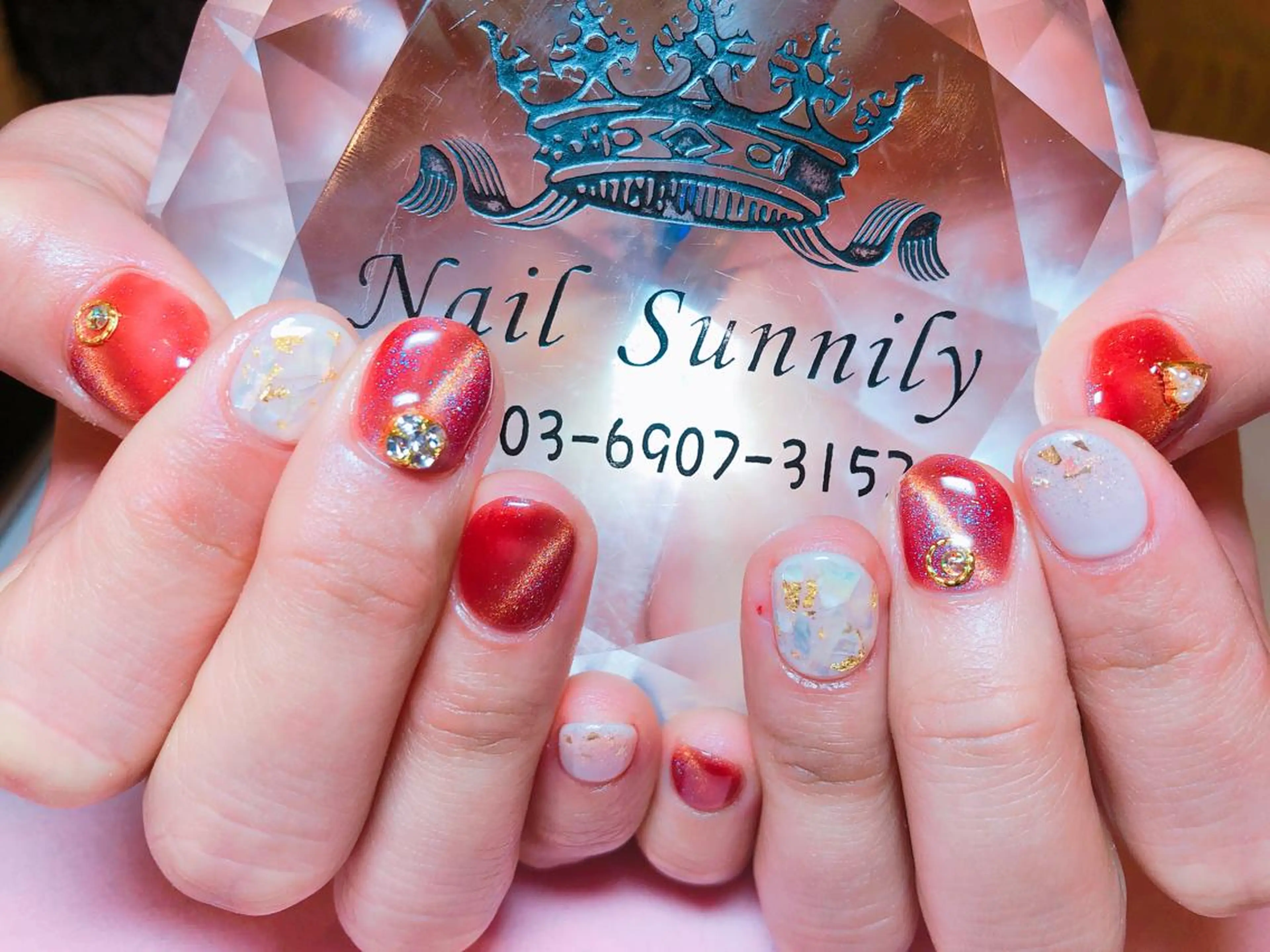 ネイル 長さだし専門店 M2　rikaのネイルデザイン