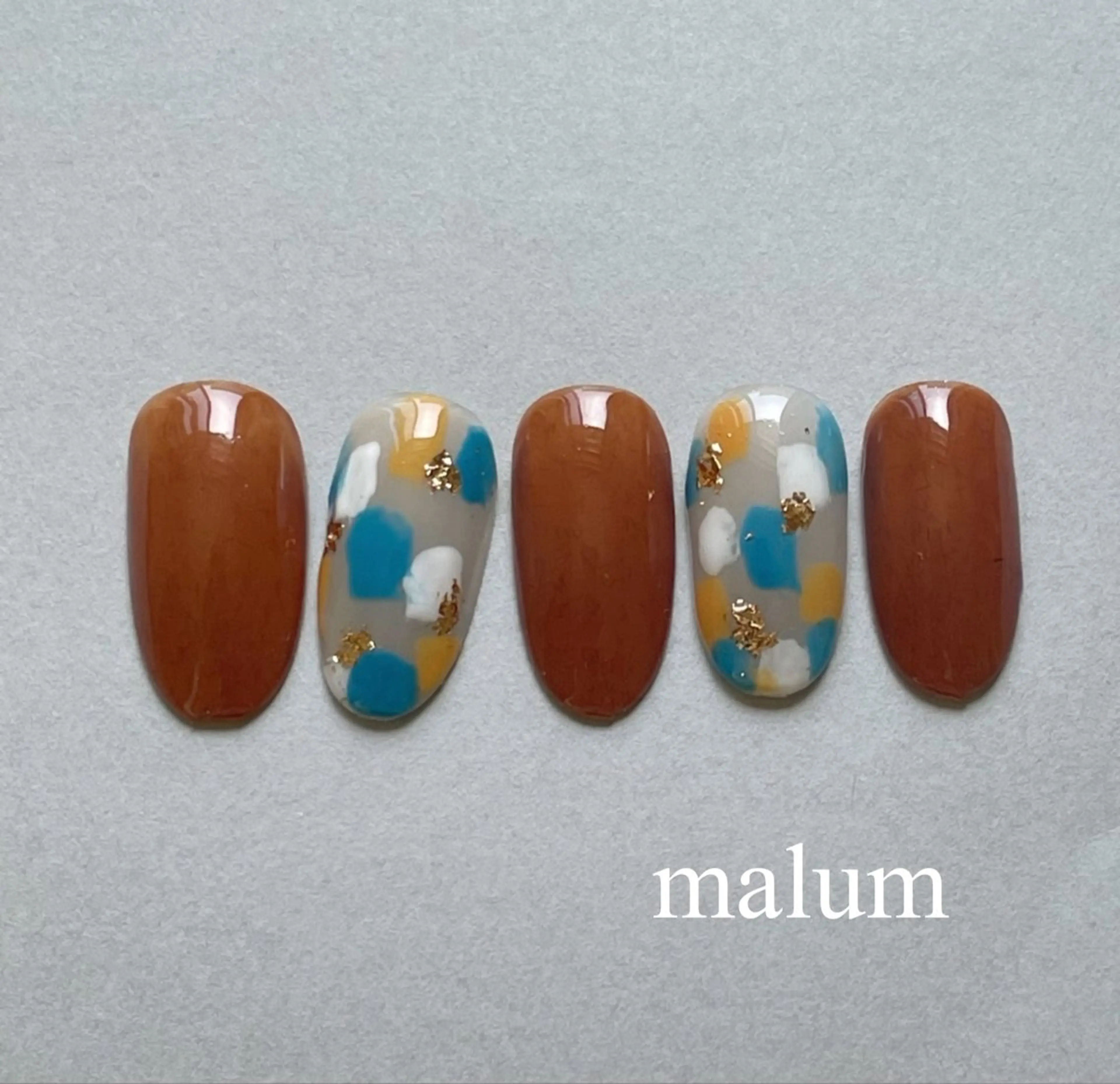 ネイル ハンドネイル malum nailのネイルデザイン