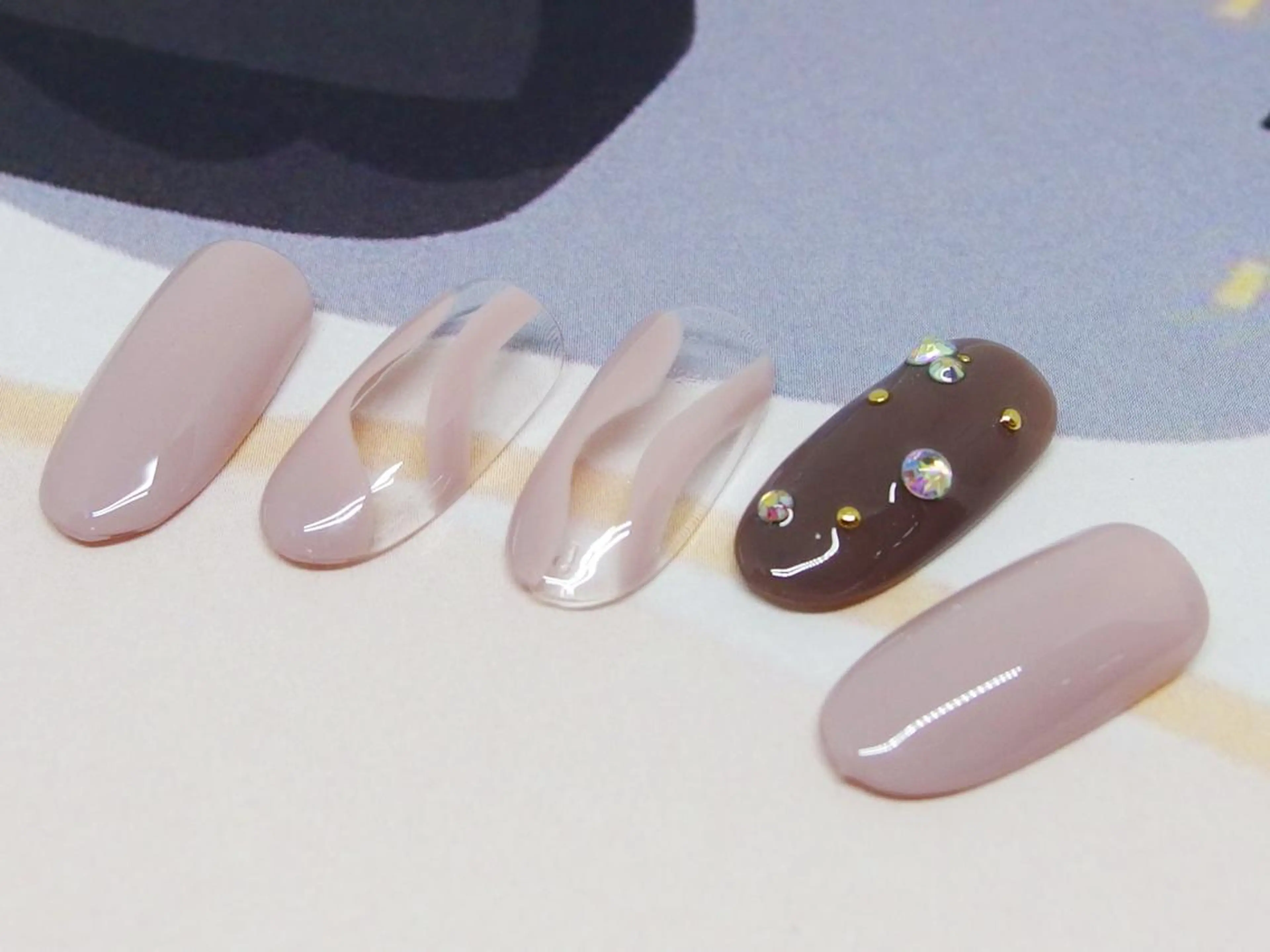 ネイル クリアネイル ハンドネイル ティーエヌ 金山駅東口店のネイルデザイン