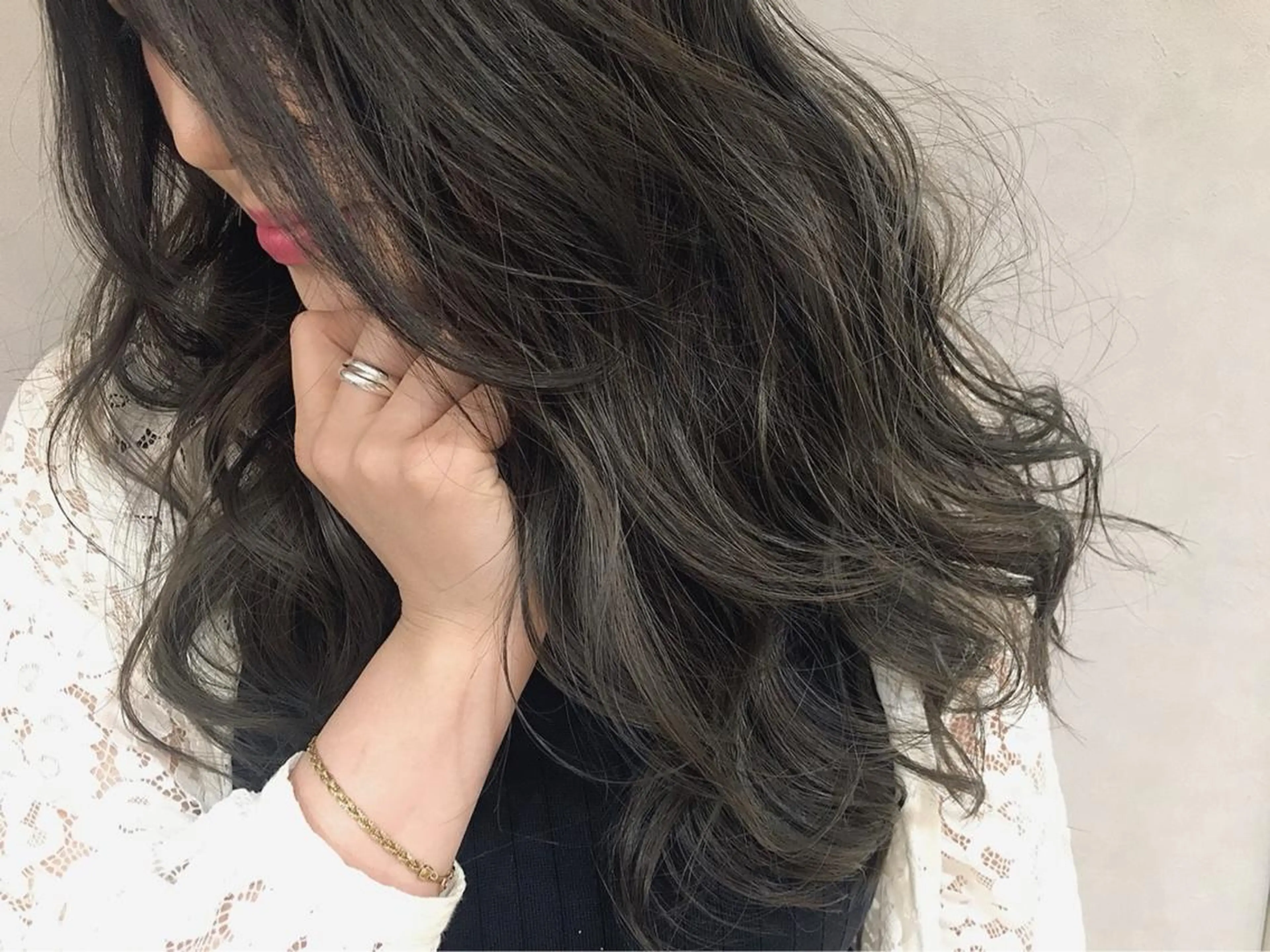 ロング カラー ヘアアレンジ nubes所属・🌟高田 聖菜🌟のヘアスタイル