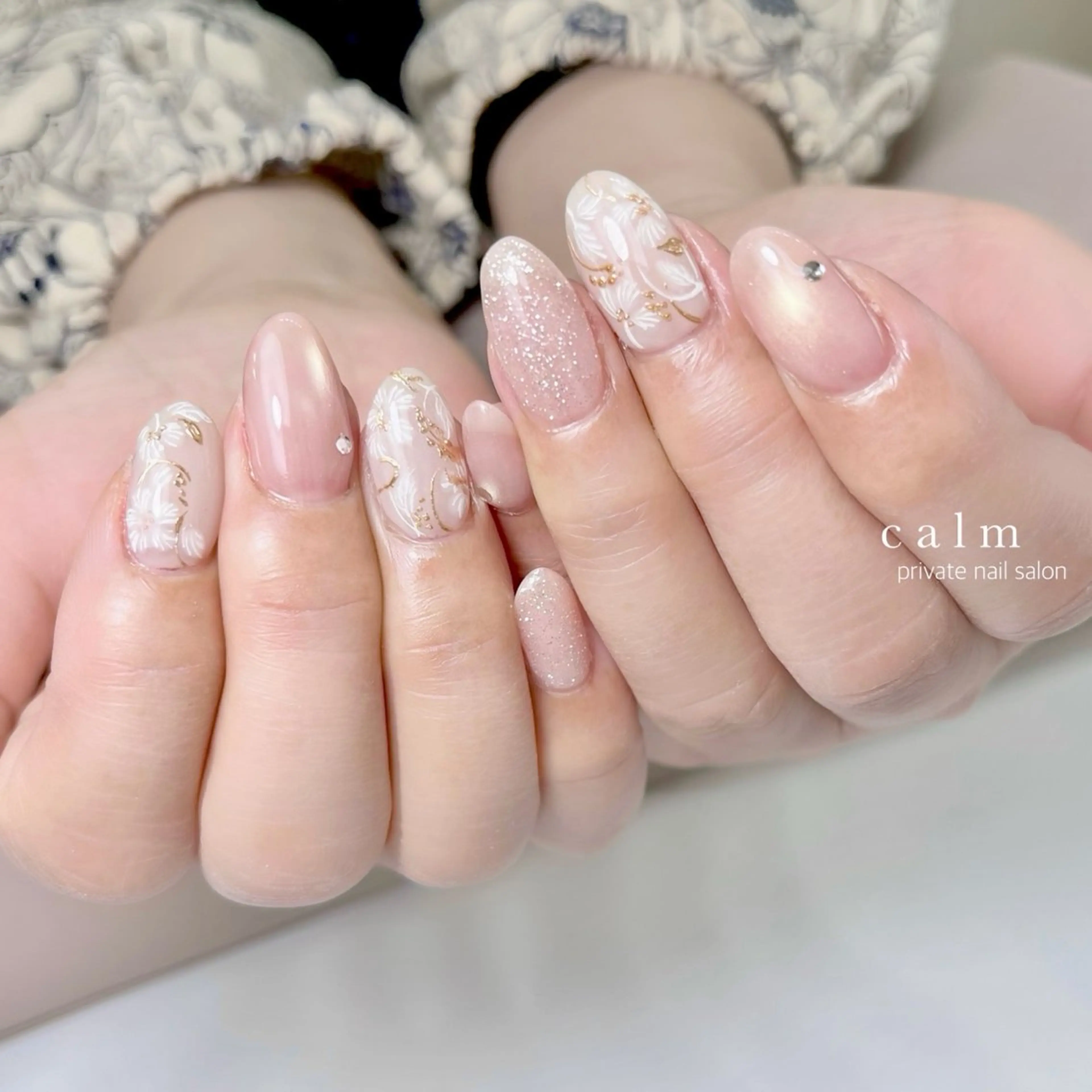 ネイル ハンドネイル calm 〔ｶｰﾑ〕のネイルデザイン