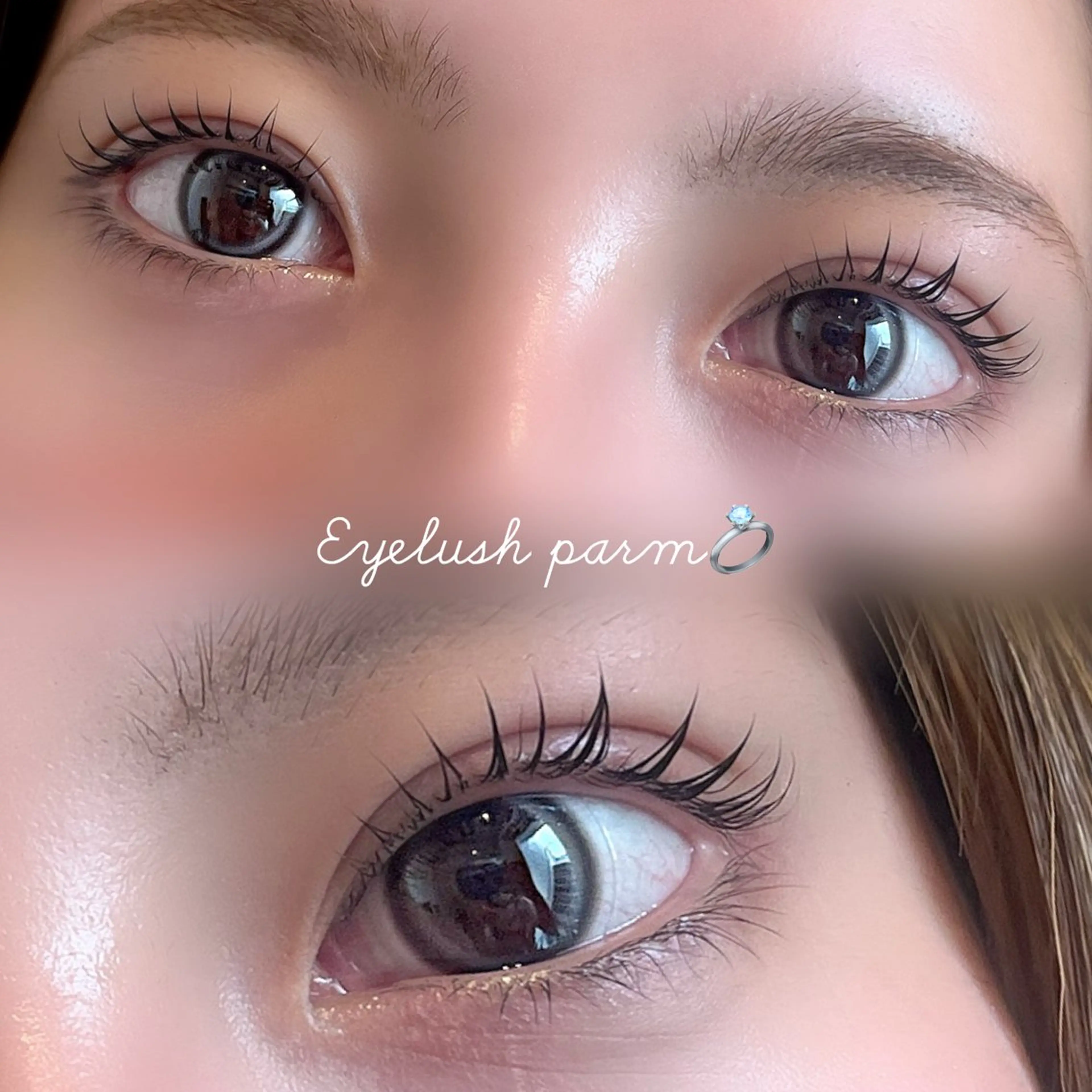 まつ毛パーマorパリジェンヌ🛁🩷(上のみ、エクステオフなし)の写真