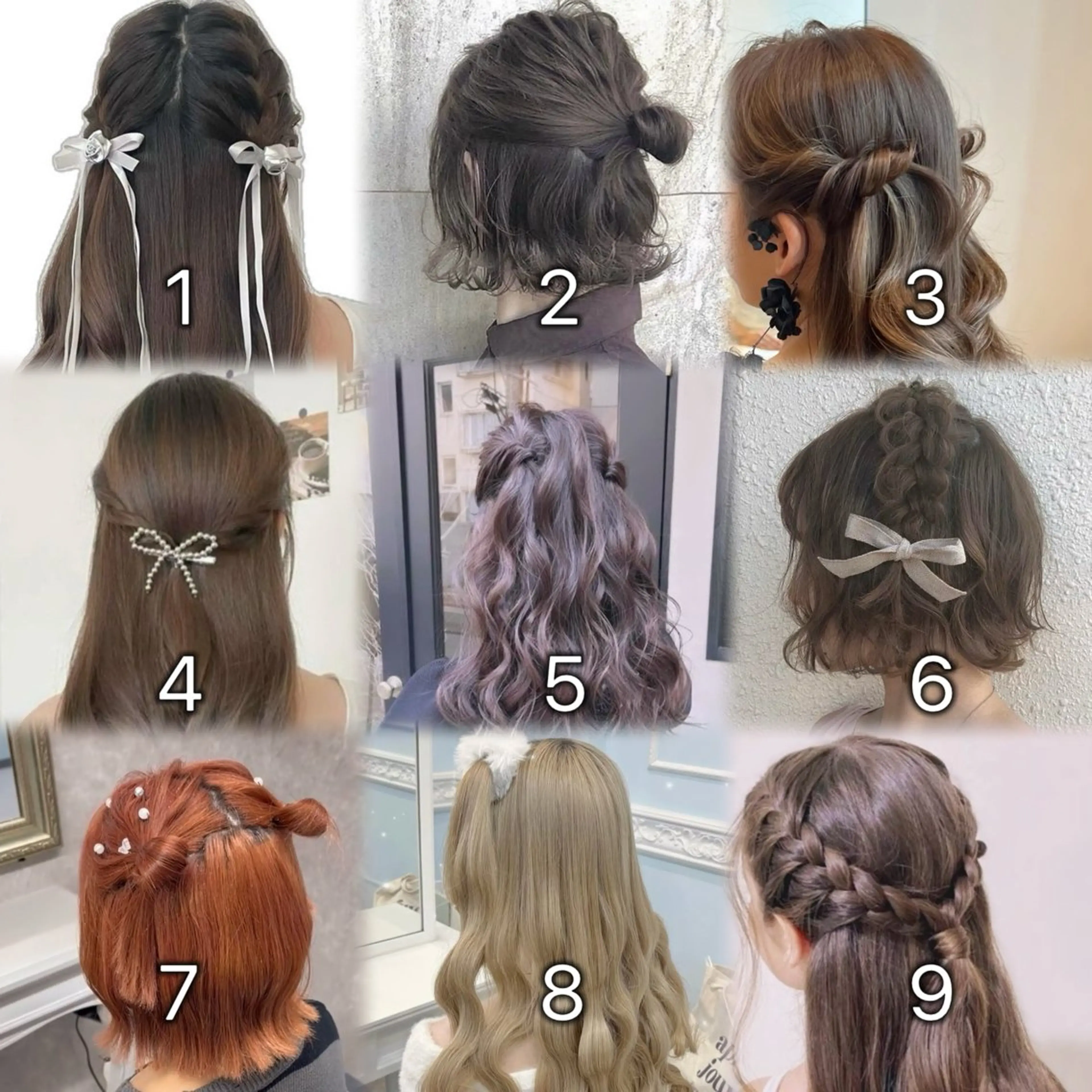 【推し活応援クーポン！LIVE前にぜひ‼️✊】ポイントヘアアレンジ🤍𐙚の写真