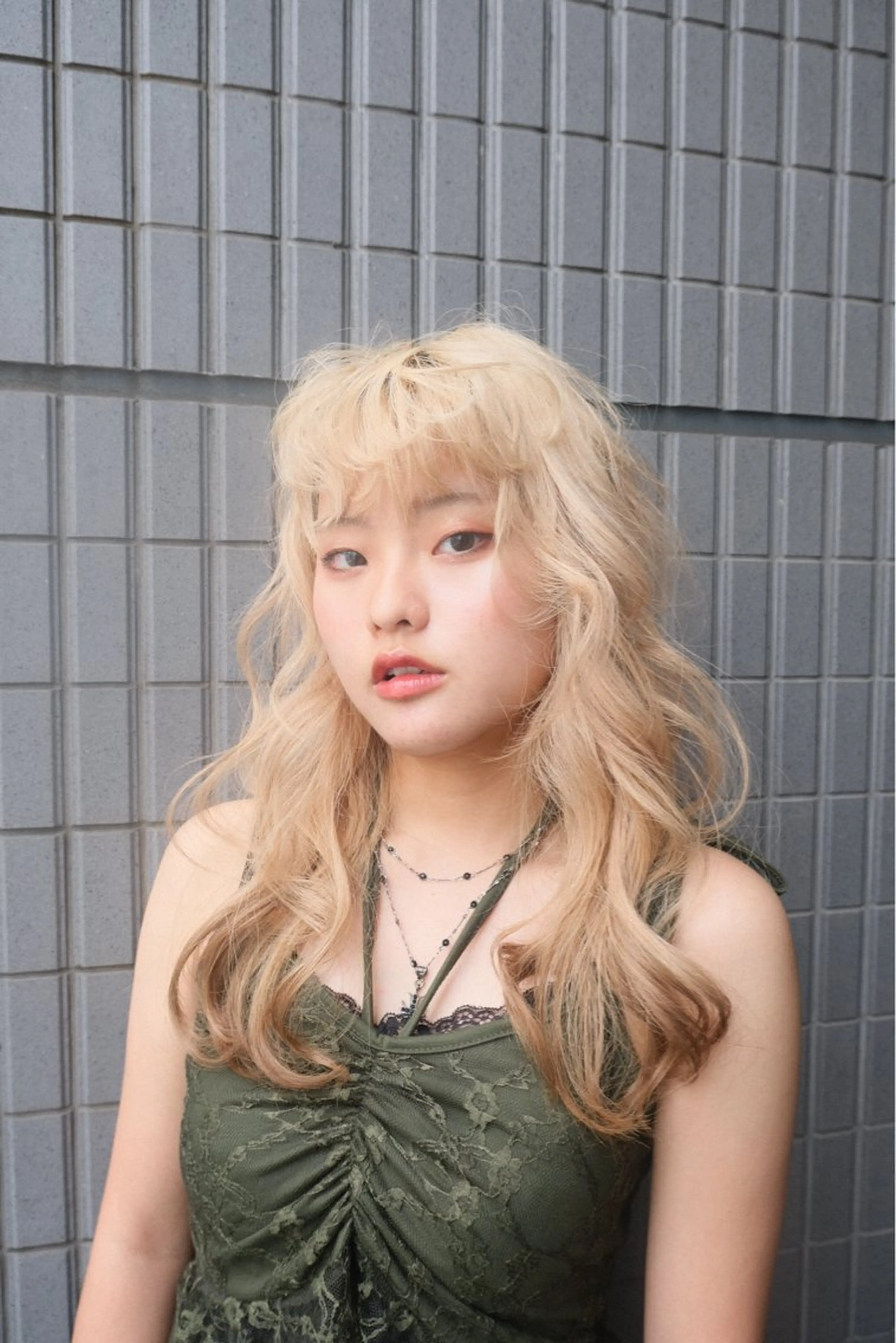 ロング カラー ヘアカラー mEg hair creation 新川崎所属・カラー/塚原里沙 川崎のヘアスタイル