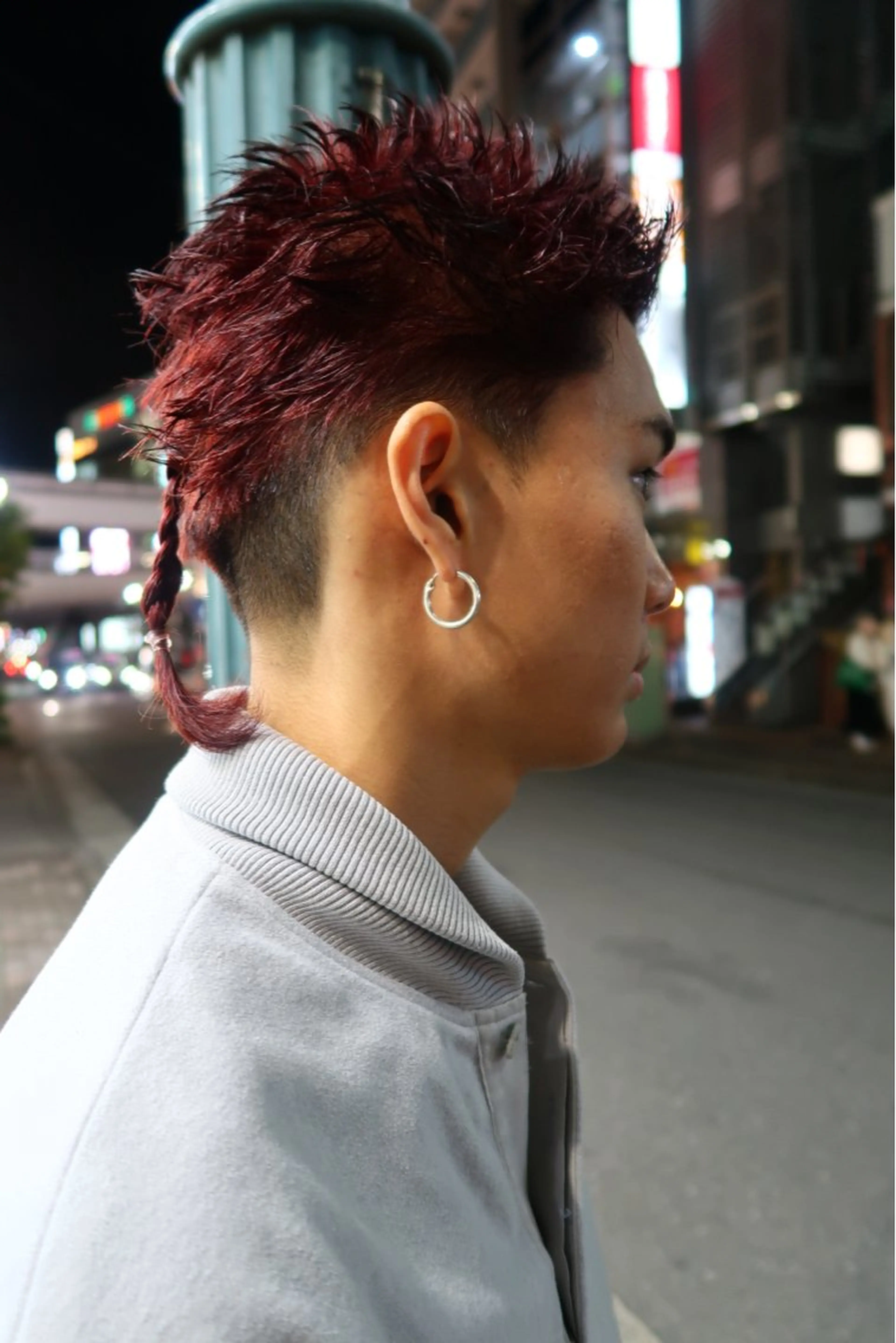 ショート カラー メンズ メンズブリーチ メンズハイトーン メンズインナーカラー ブリーチ ケアブリーチ Rei/ 縮毛矯正/ ハイライトカラー募集のヘアスタイル