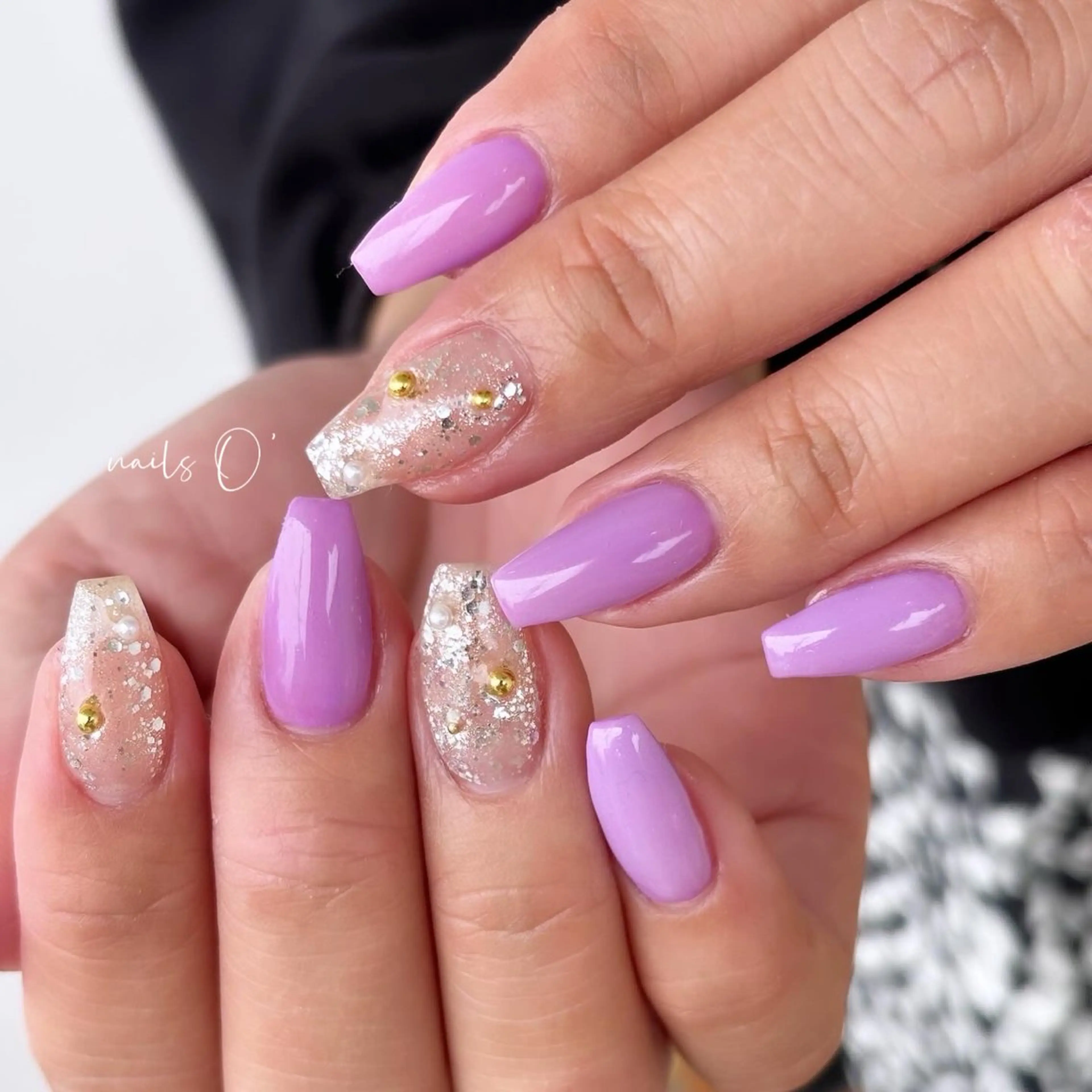 ネイル 大人可愛いネイル🎗 Hinaのネイルデザイン