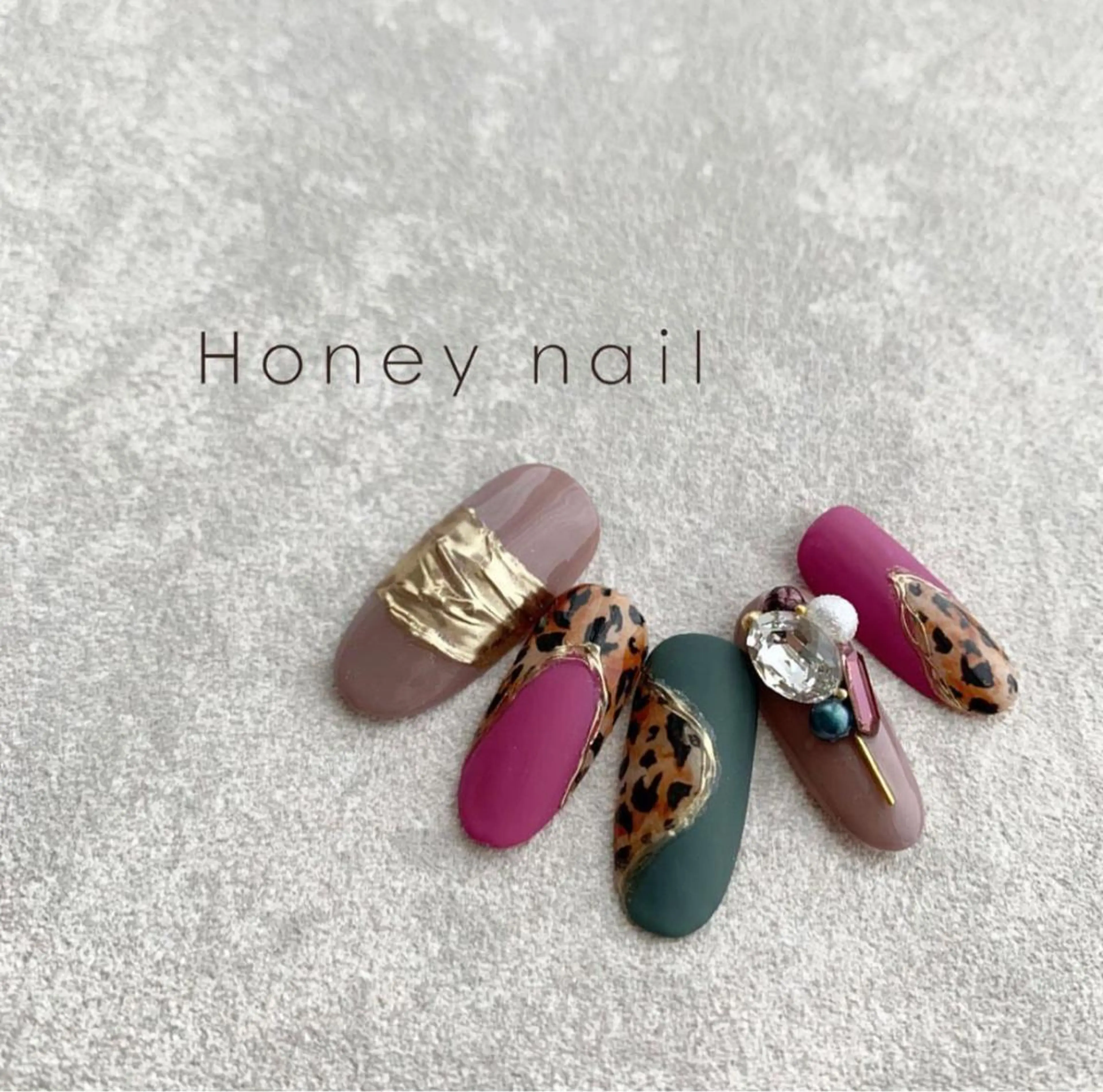 ネイル フィルイン専門 Honey nailのネイルデザイン