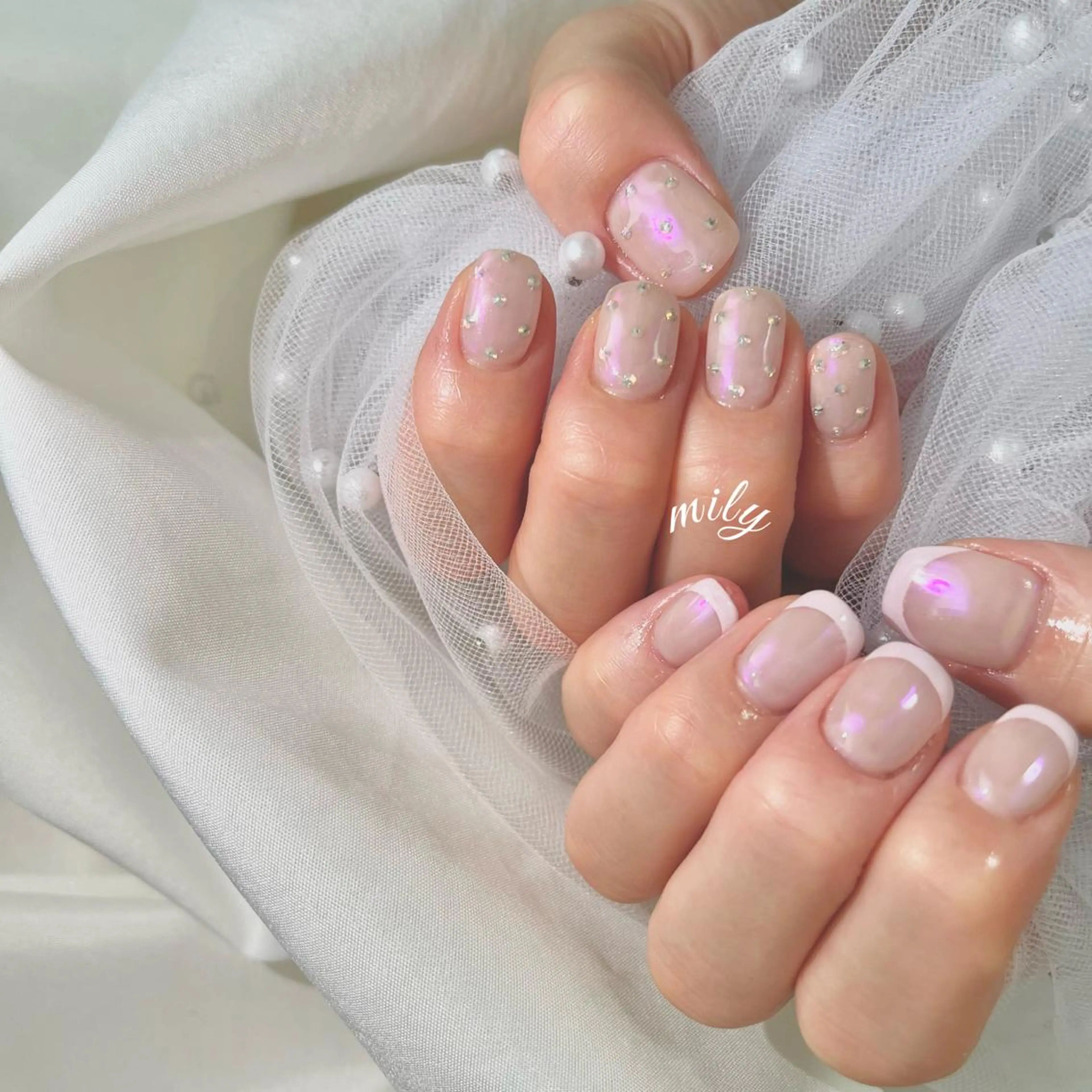 ネイル mily_harajuku所属・韓国ネイル☁️ haruna🌛のネイルデザイン