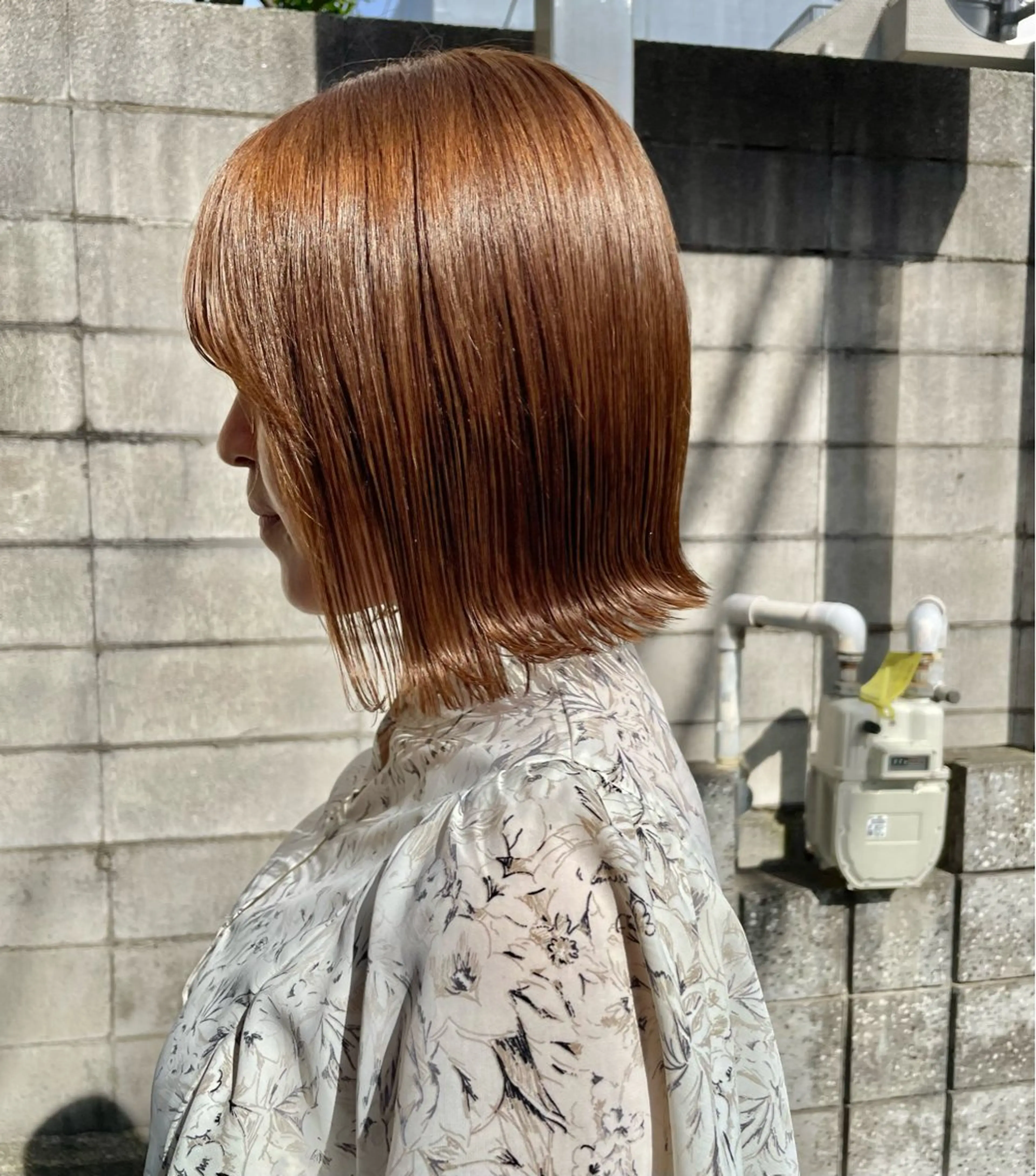 ミディアム カラー scene自由が丘所属・自由が丘/メンズ/ ボブ/田丸のヘアスタイル