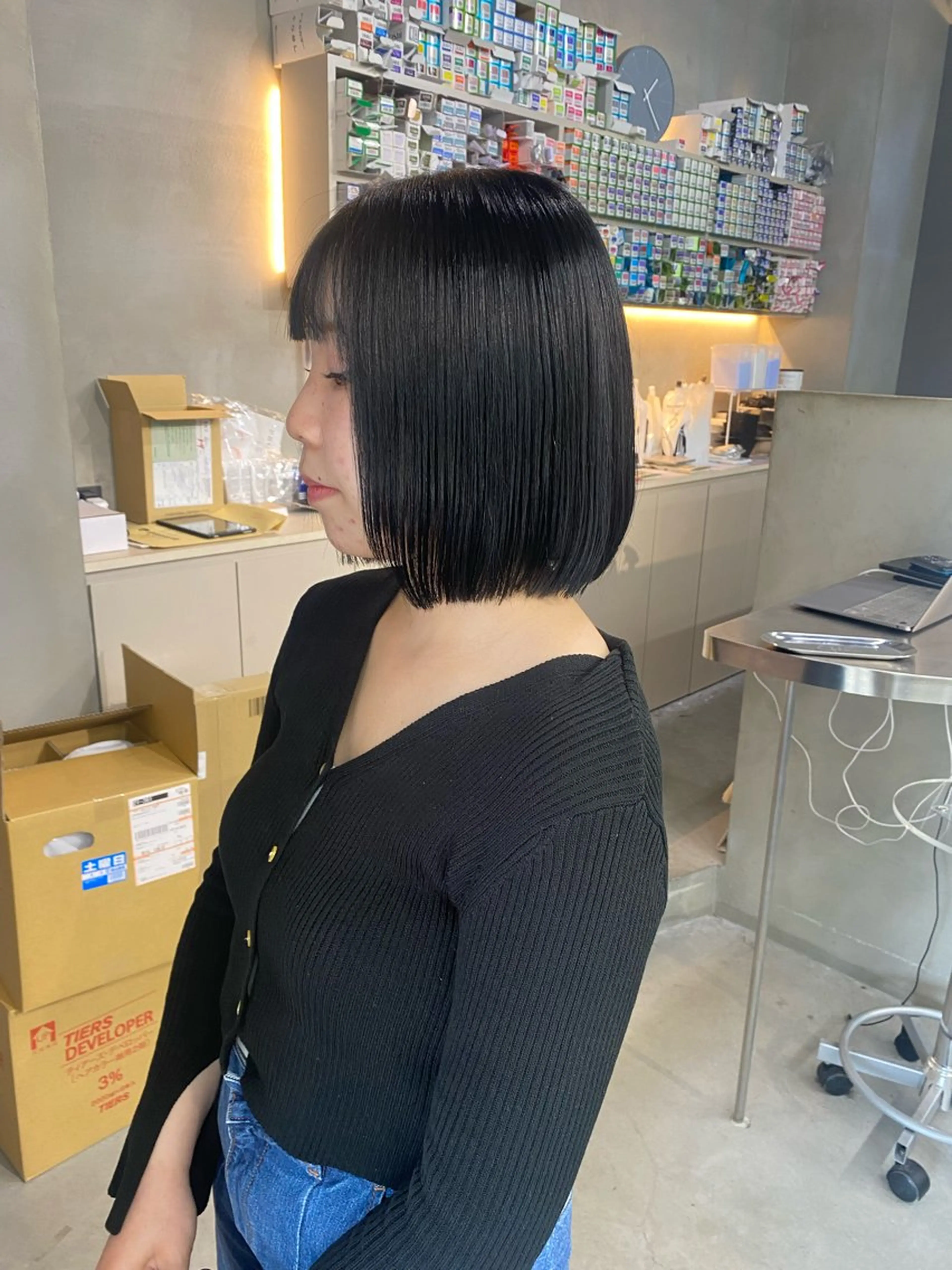 ショート カラー カット ヘアカラー トリートメント qulim所属・前橋 姫奈のヘアスタイル