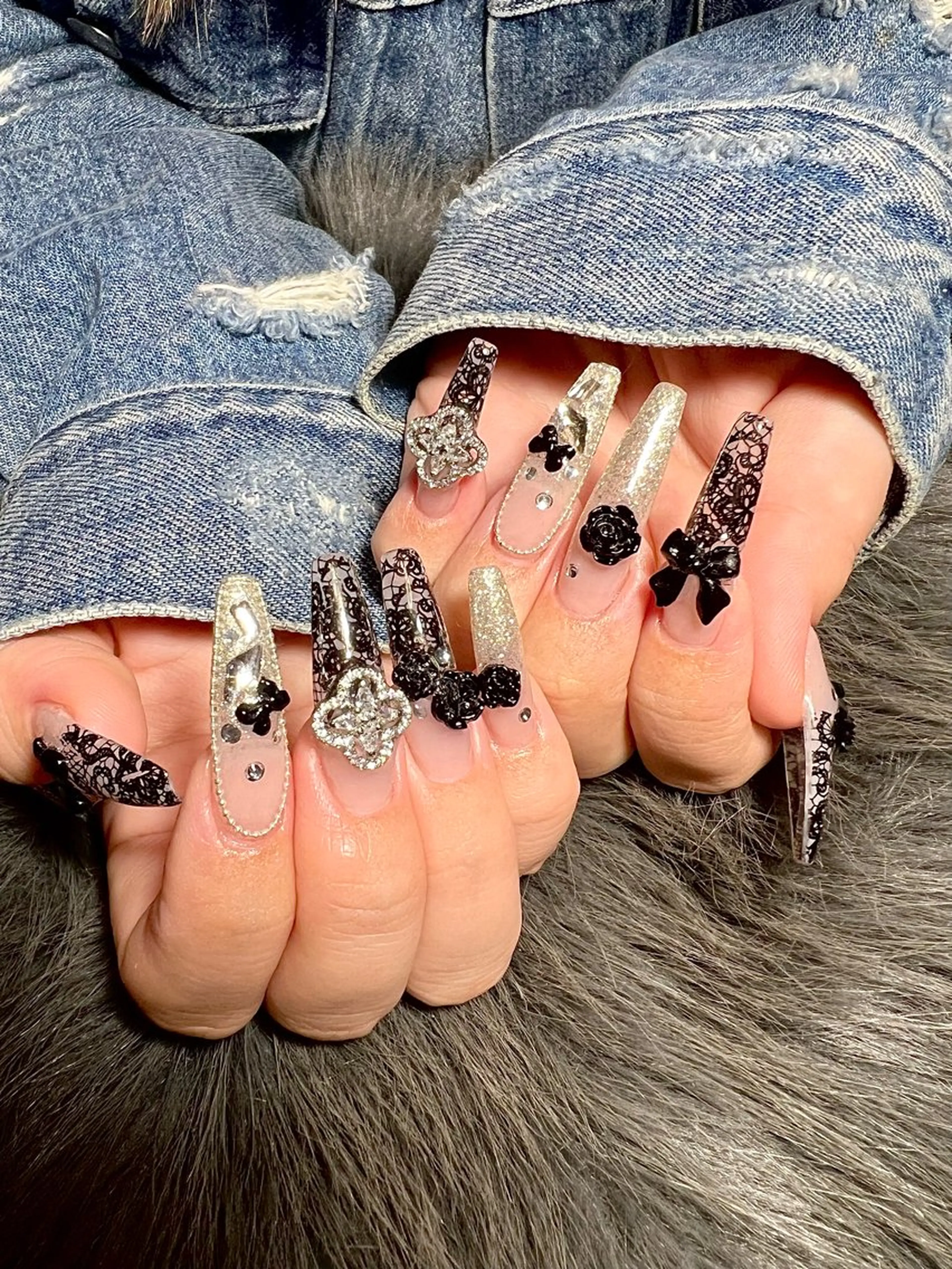 ネイル ハンドネイル ayaka ギャルネイル🎀のネイルデザイン