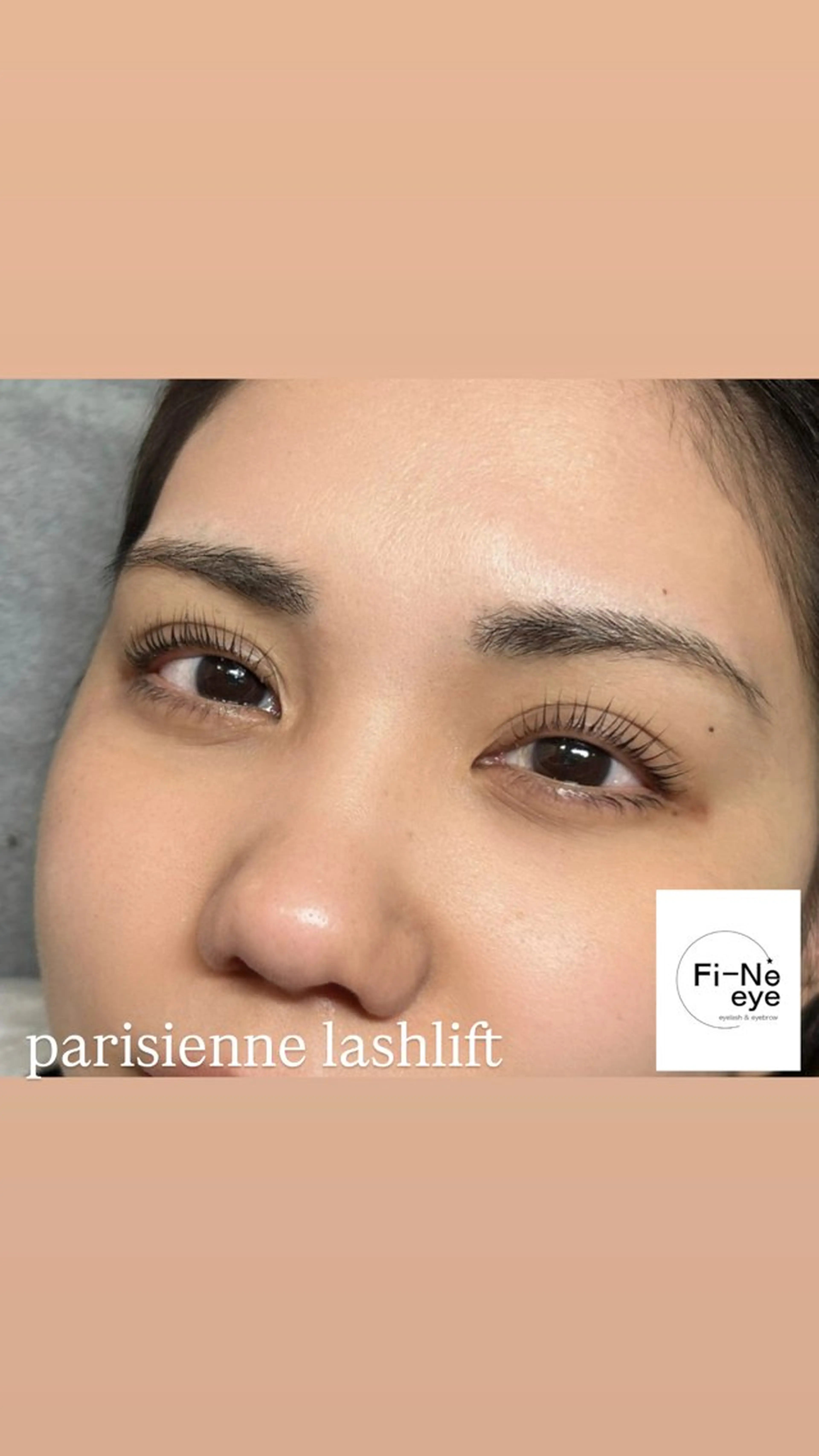 マツエク・マツパ パリジェンヌラッシュリフト マツパ akino ☺︎のマツエク・マツパデザイン