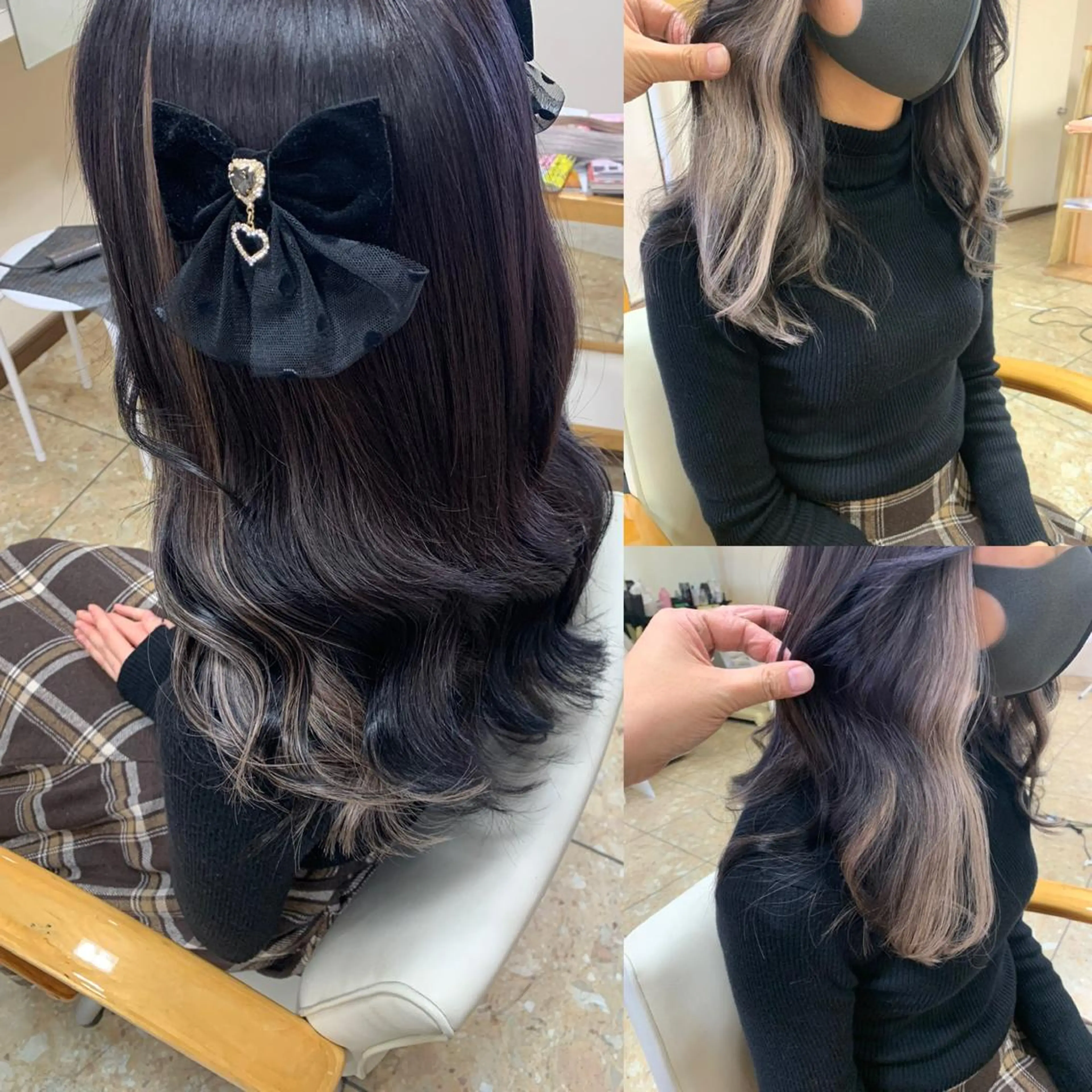 ロング シールエクステ エクステ ヘアーサロンaxia所属・上田 英樹のヘアスタイル