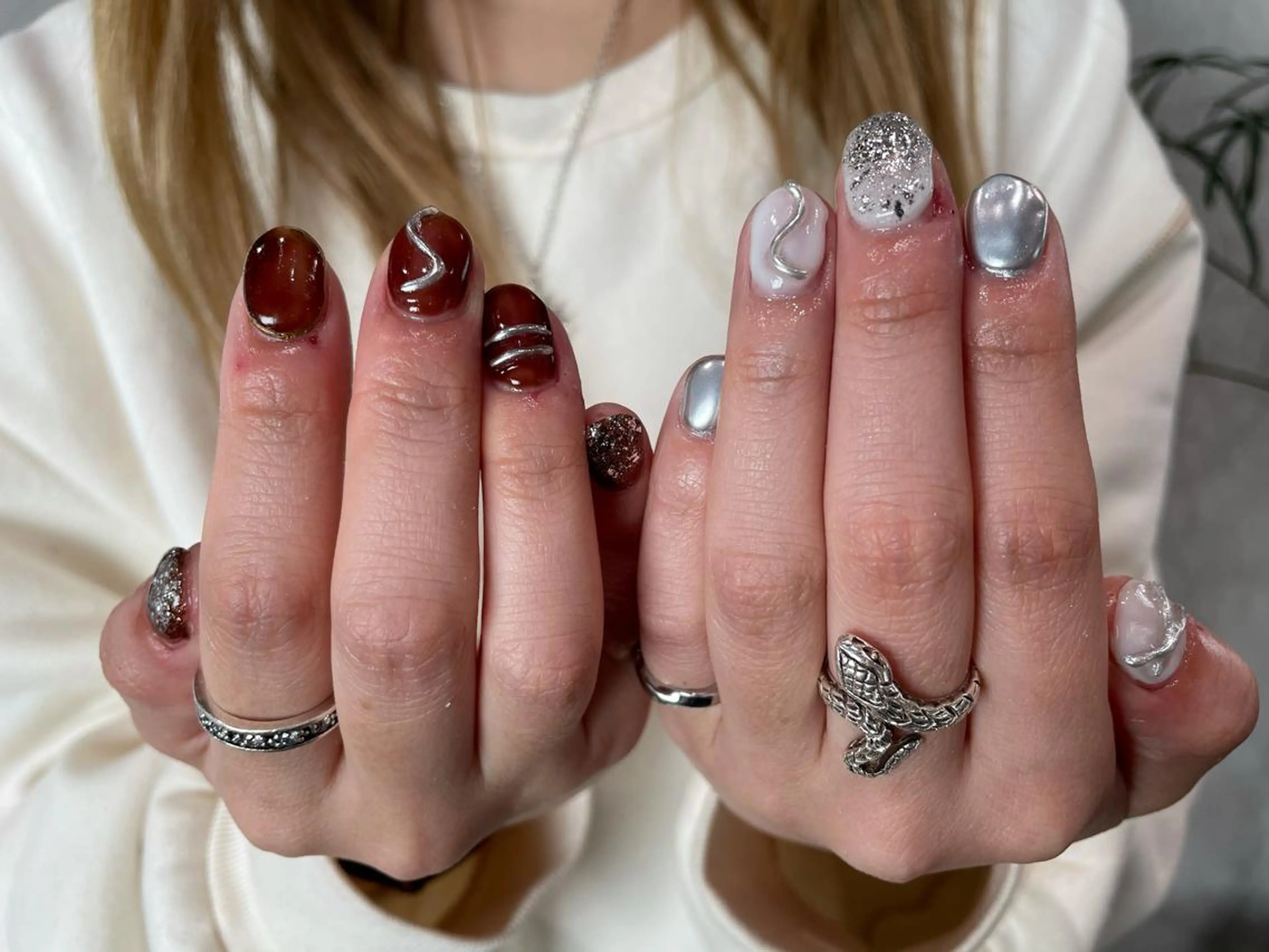 ネイル ハンドネイル ナチュラル透明感🌱 小山美樹子のヘアスタイル