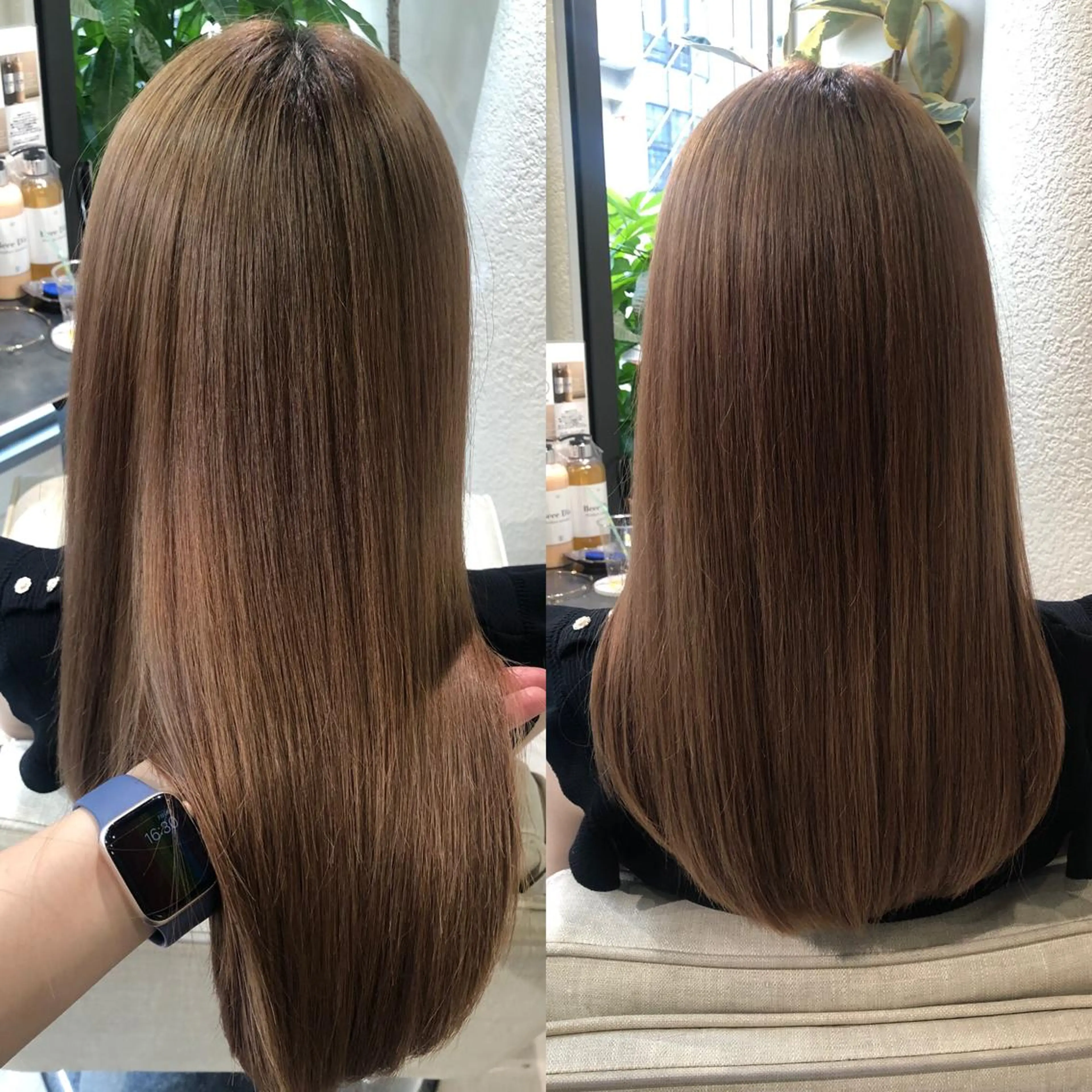 セミロング 髪質改善 トリートメント 🦋美髪／エクステ 🦋アベイクミのヘアスタイル