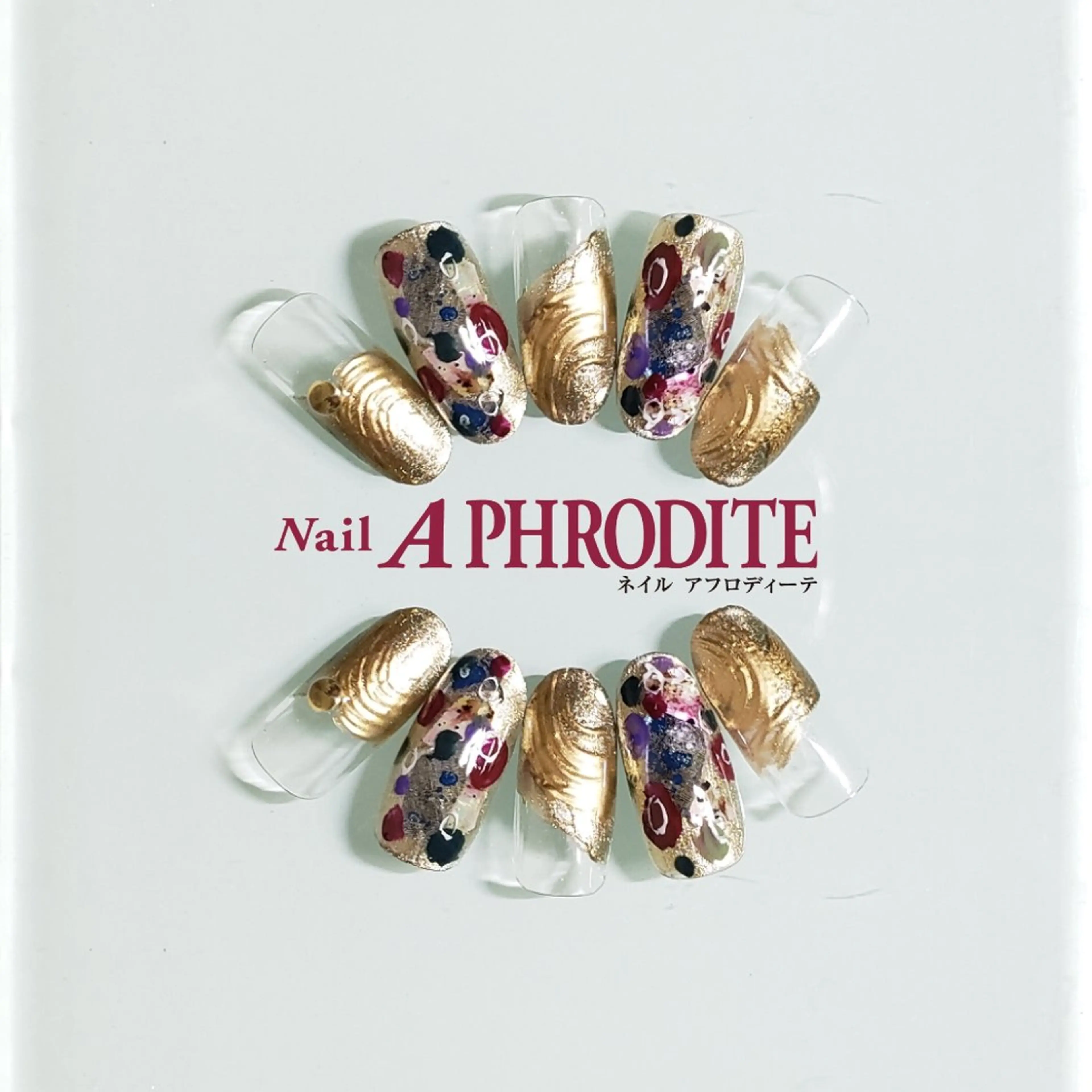 ネイル ジェルネイル ニュアンスネイル スカルプネイル ソフトジェル ネイルチップ Nail  Aphroditeのネイルデザイン