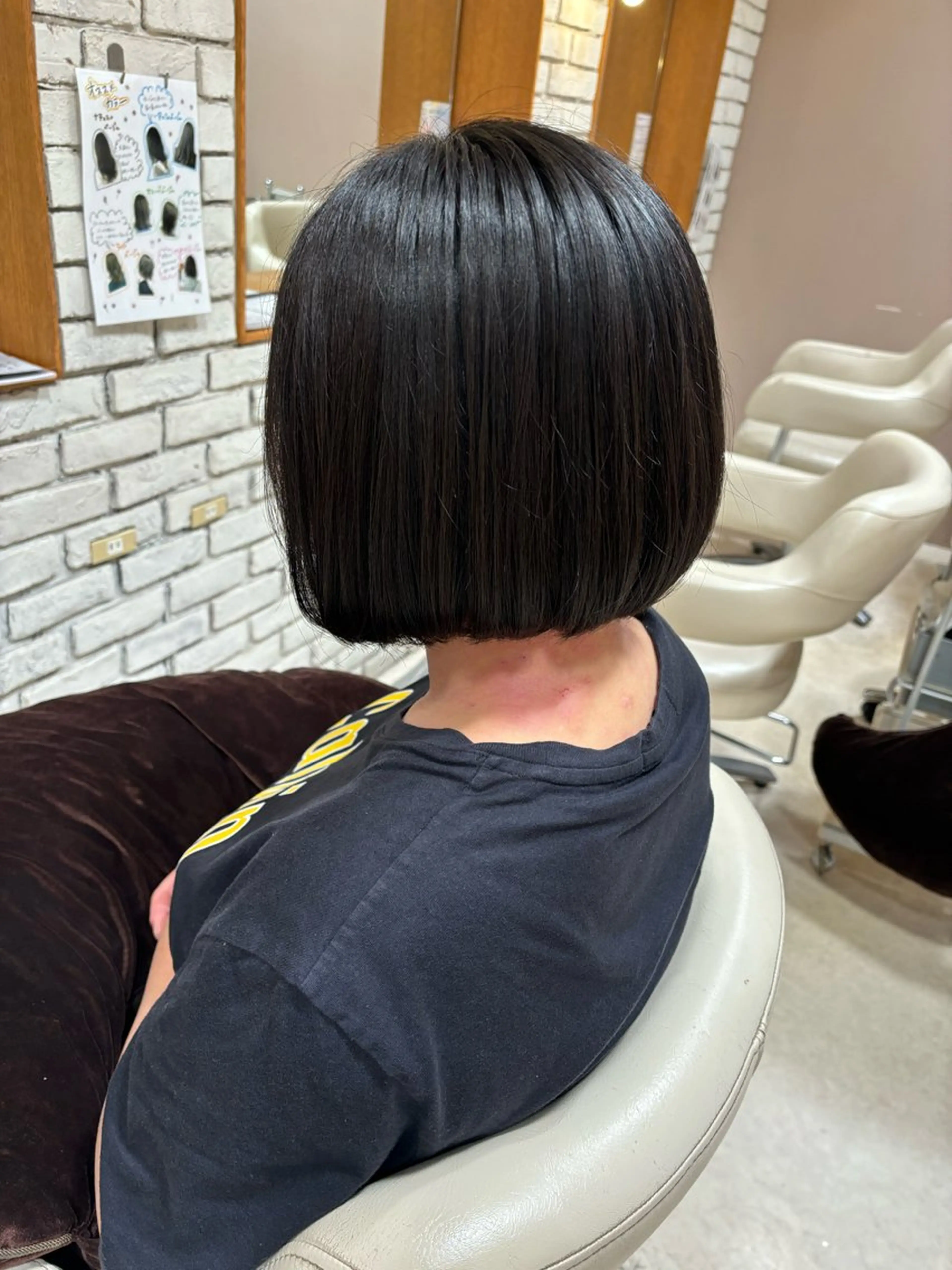 ミディアム 南 颯七のヘアスタイル